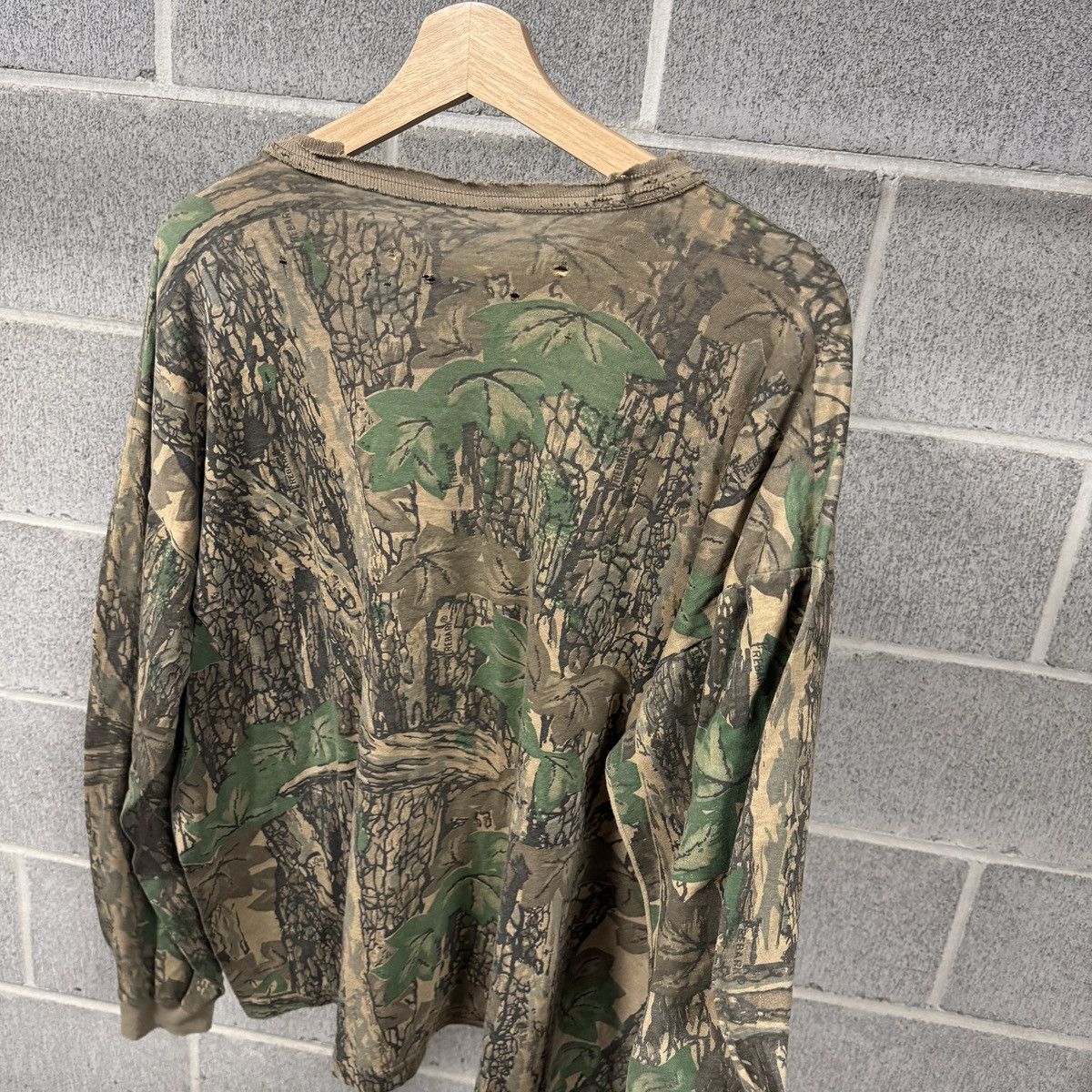Vintage Thrashed Faded Distressed Dirty Camo Shirt ERD Grunge Chrome Size US L / EU 52-54 / 3 - 7 Thumbnail