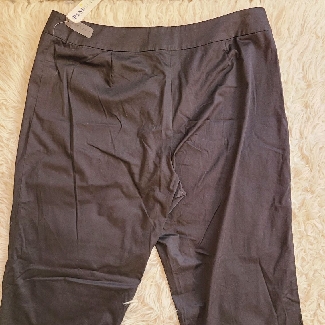 Pendleton NWT Pendleton black stretch flare dress pants size 16 Size 38" / US 16 / IT 52 - 12 Thumbnail