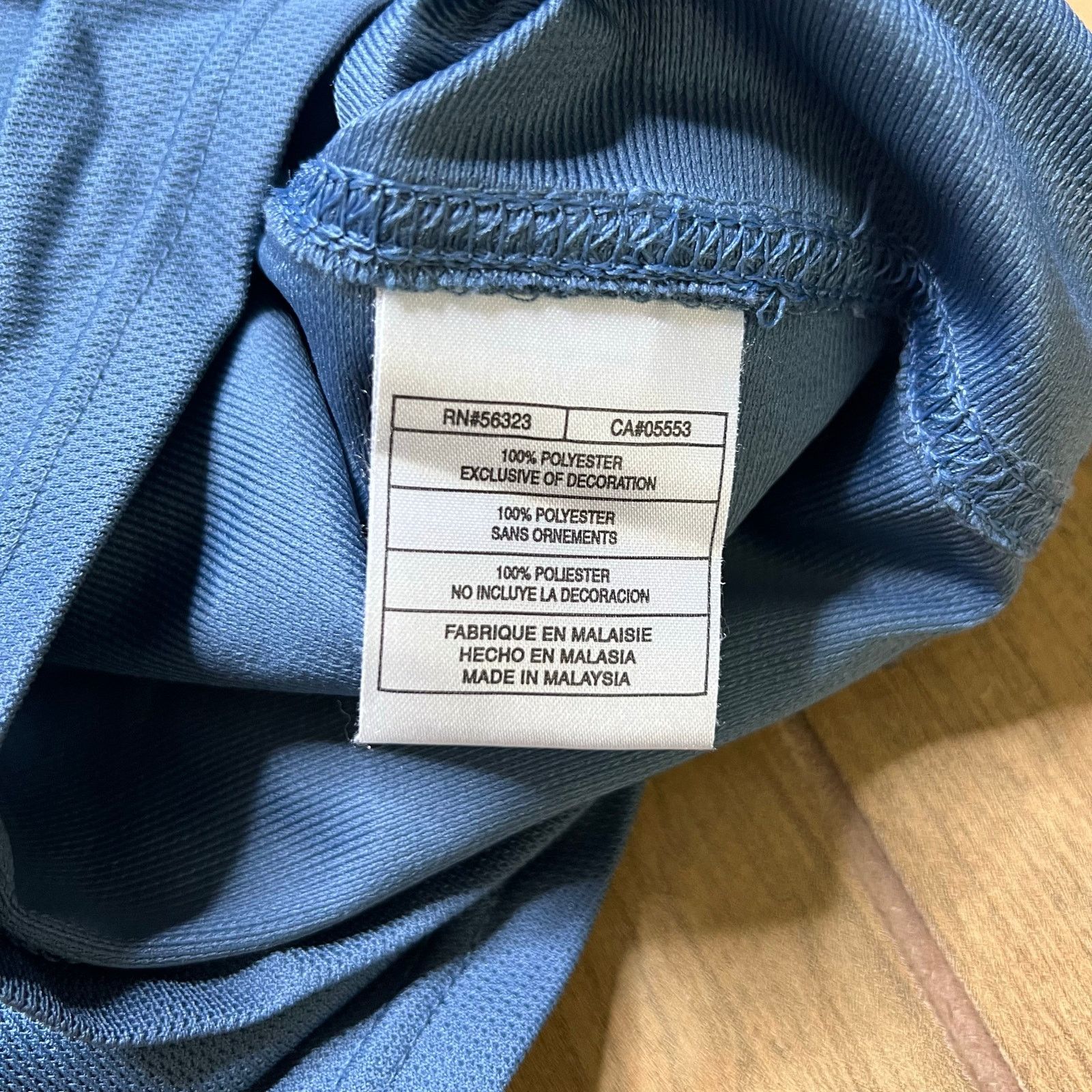Nike Vintage Nike Swoosh T Shirt Men Sz XXL Blue Y2K Mesh Size US XXL / EU 58 / 5 - 9 Thumbnail