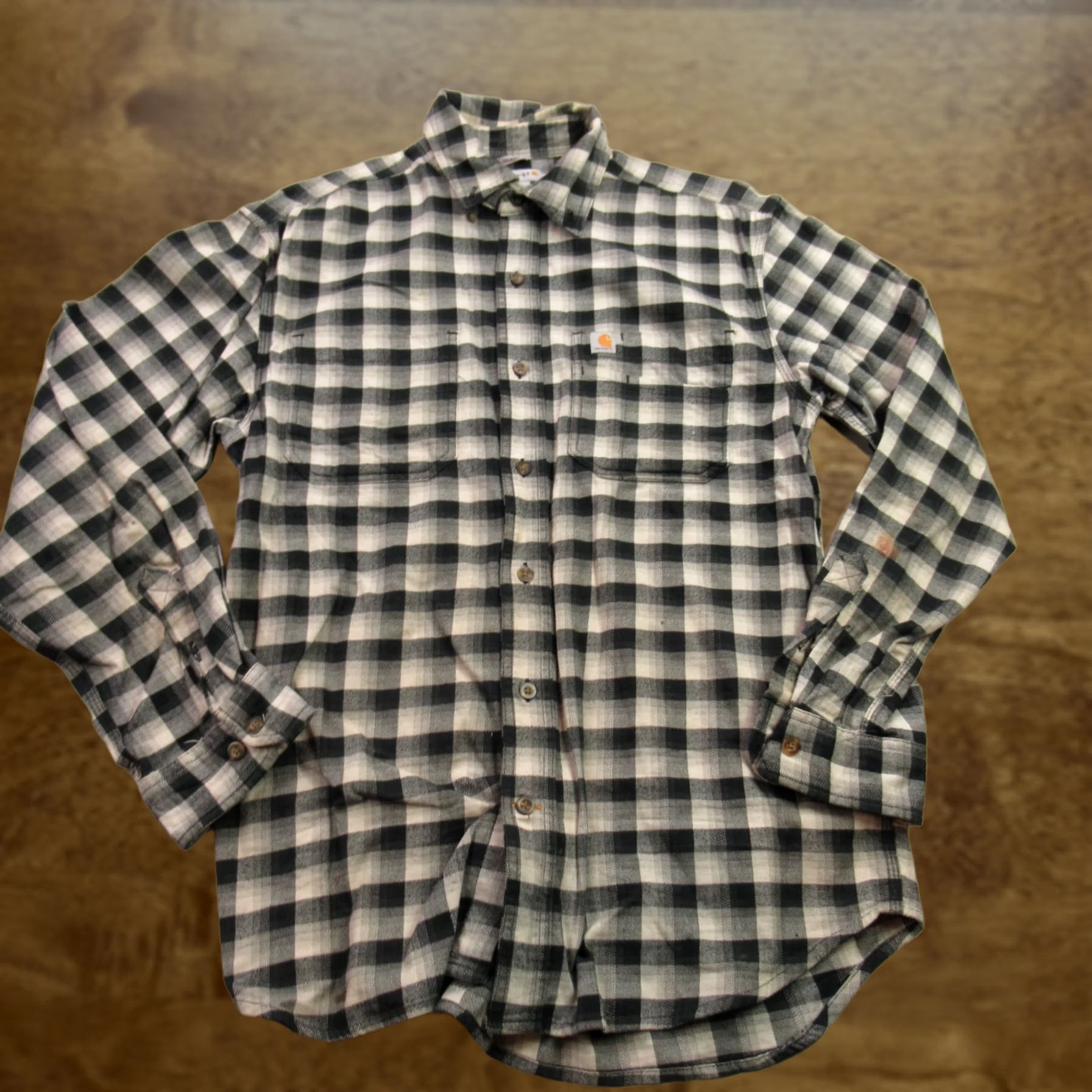 Carhartt Carhartt Shirt Mens Medium Long Sleeve Button-Up Plaid Relaxed Fit Casual Size US M / EU 48-50 / 2 - 1 Thumbnail