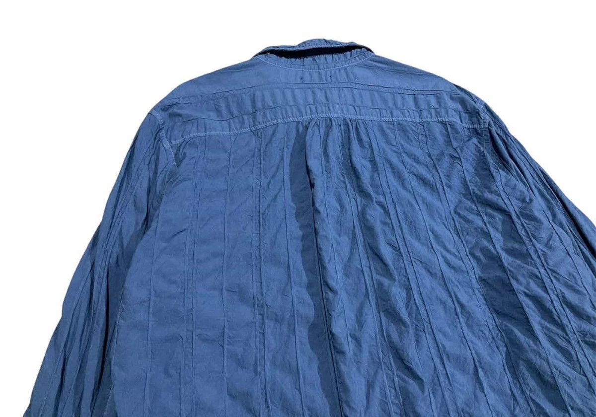 Issey Miyake 🔥Vintage Issey Miyake Plantation Pleats Wrinkled Shirt Size US XL / EU 56 / 4 - 15 Thumbnail