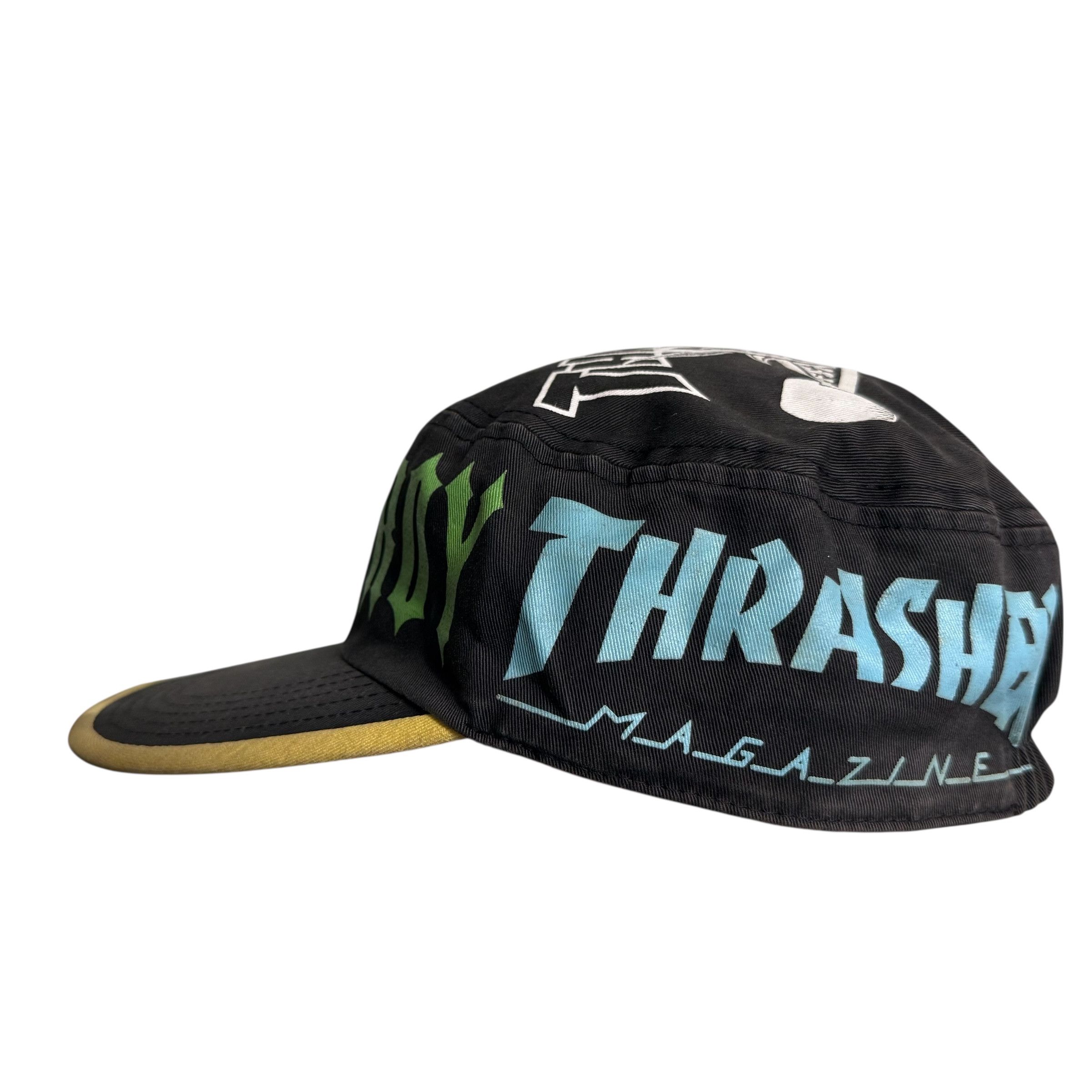 Thrasher 🔥RARE🔥Vintage Thrasher Skategoat All Print Patrol Cap Size ONE SIZE - 4 Thumbnail