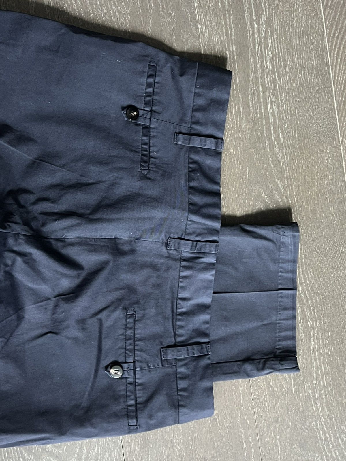 Cesare Attolini Tailored Chino Pants Navy Size US 34 / EU 50 - 7 Thumbnail