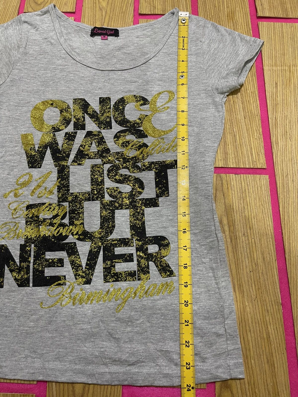 If Six Was Nine Y2K LIQWIT GIRL short sleeve tshirt Size M / US 6-8 / IT 42-44 - 7 Thumbnail