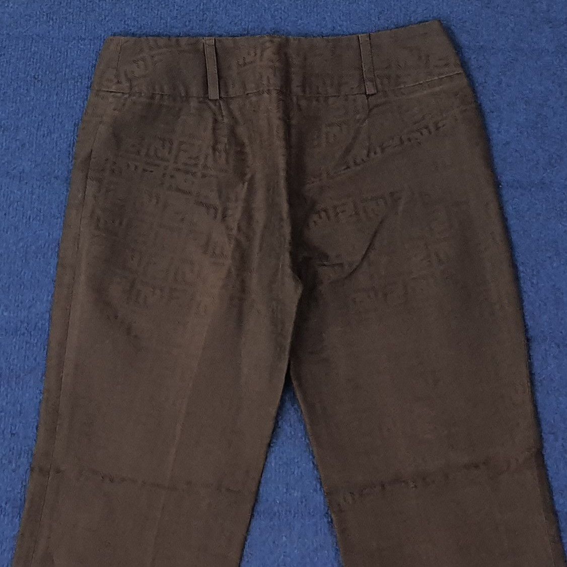 Fendi Vintage Fendi Monogram Luxury Pants C258N27 Size 28" / US 6 / IT 42 - 4 Thumbnail
