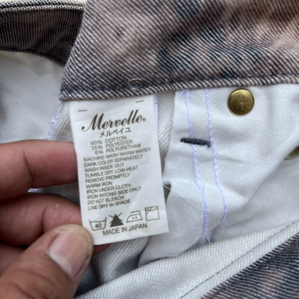 Tornado Mart MERVELLE DENIM CAMO LEOPARD WASHED FLARE / if six was nine Size 30" / US 8 / IT 44 - 7 Thumbnail