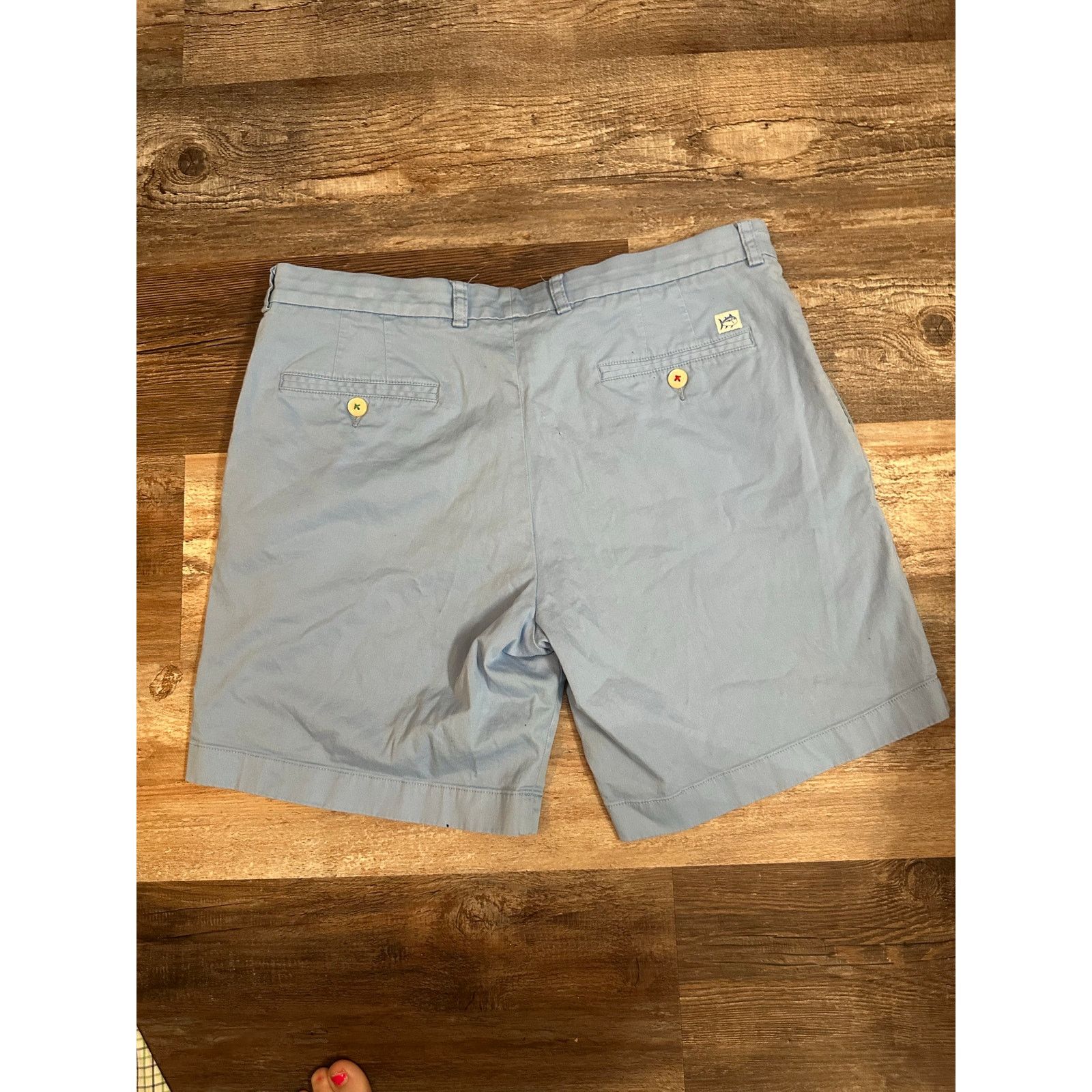 Southern Tide Southern Tide Men’s Classic Fit Shorts blue sz36-small flaw Size US 36 / EU 52 - 2 Thumbnail