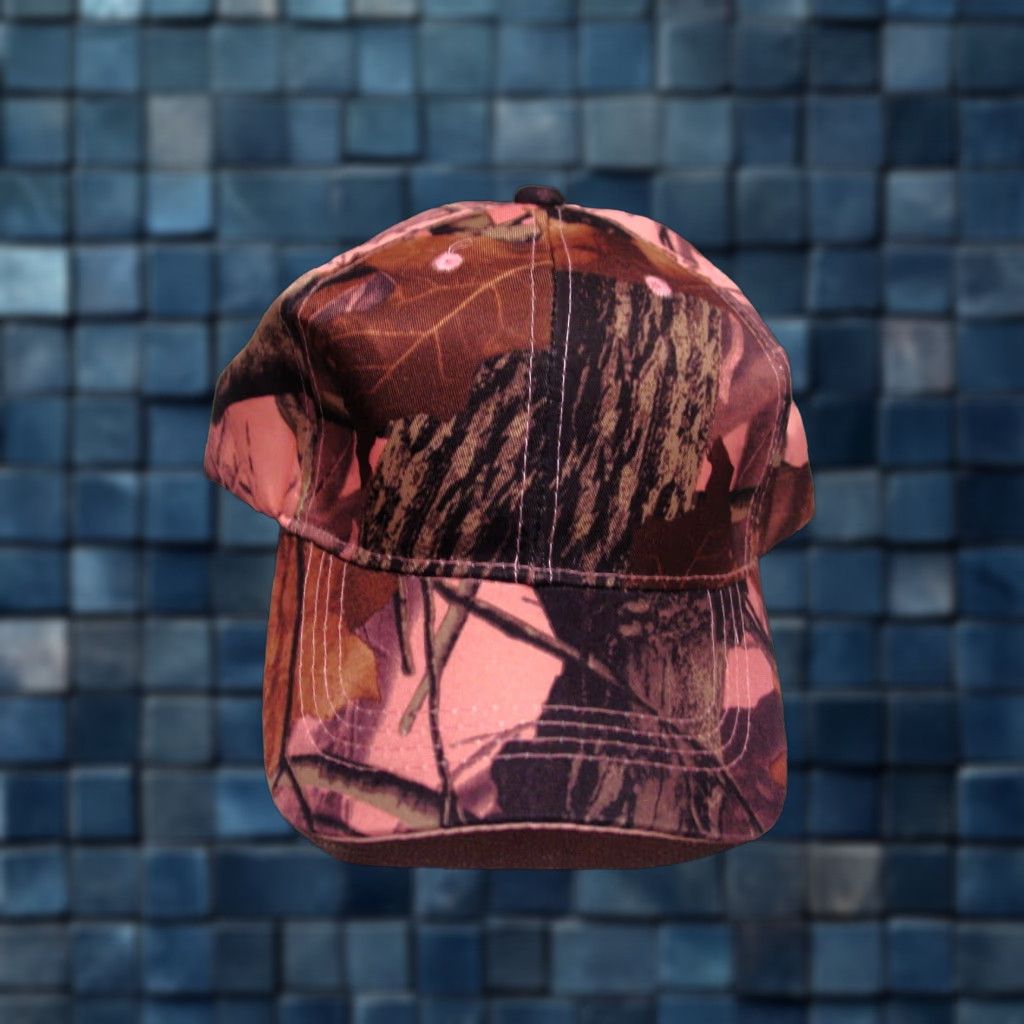 Pinko PINK CAMOUFLAGE BASEBALL CAP Womens Adjustable Multicolor Cap Size ONE SIZE - 1 Thumbnail