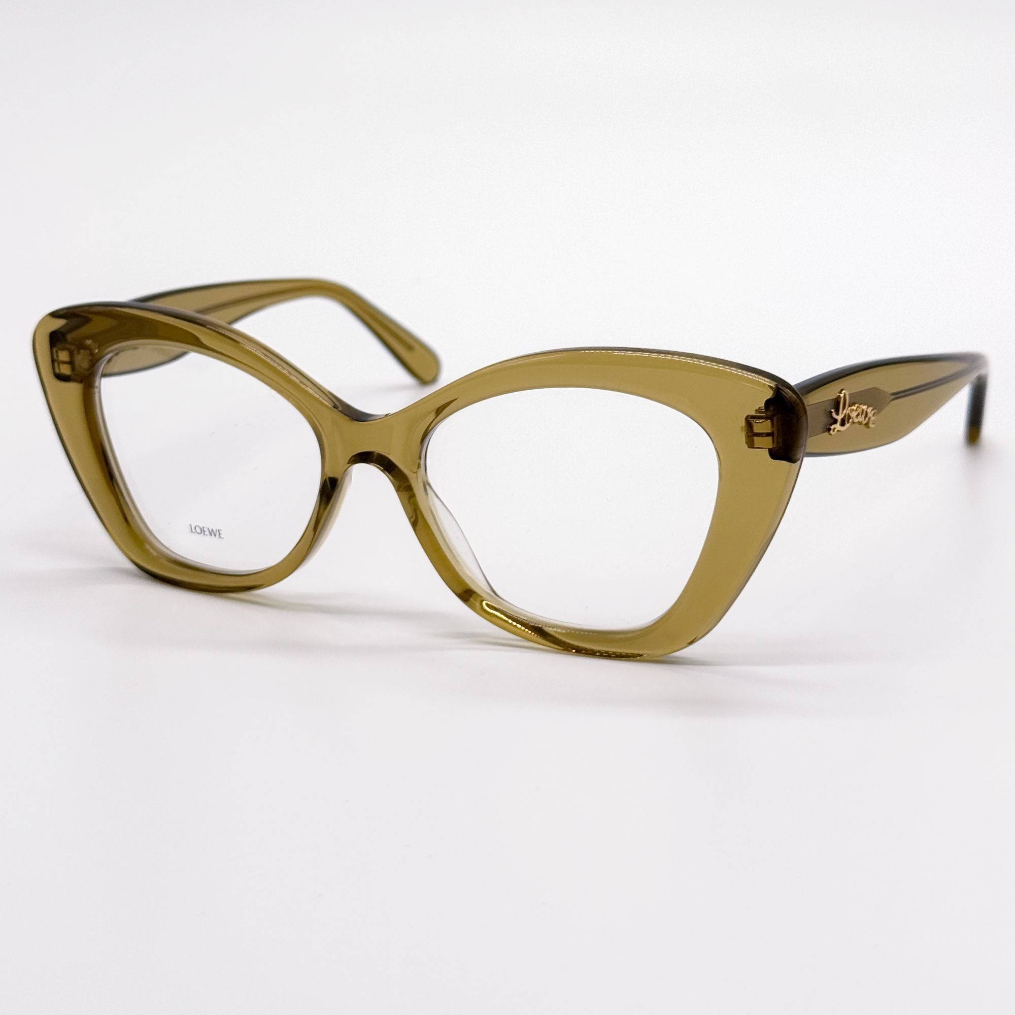 Loewe NEW LOEWE EYEGLASSES LW50067I 096 GLOSSY GREEN WOMEN EYEWEAR Size ONE SIZE - 3 Thumbnail