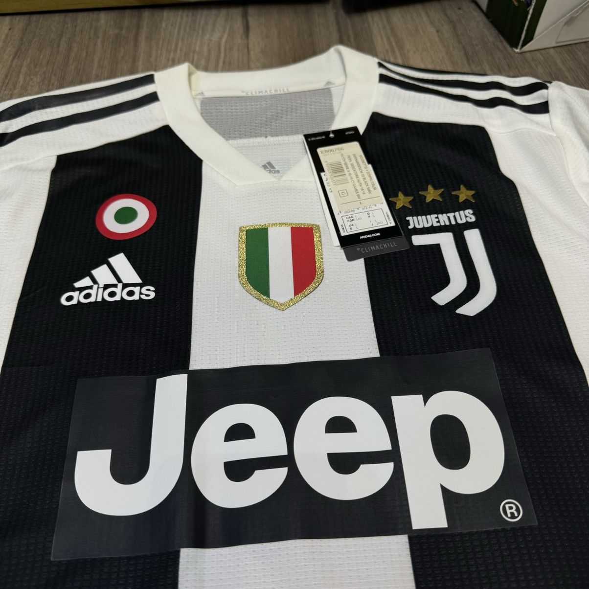 Adidas × Sports Specialties Juventus 18/19 player issue home shirt #33 Bernardeschi(Bnwt Size US L / EU 52-54 / 3 - 2 Thumbnail