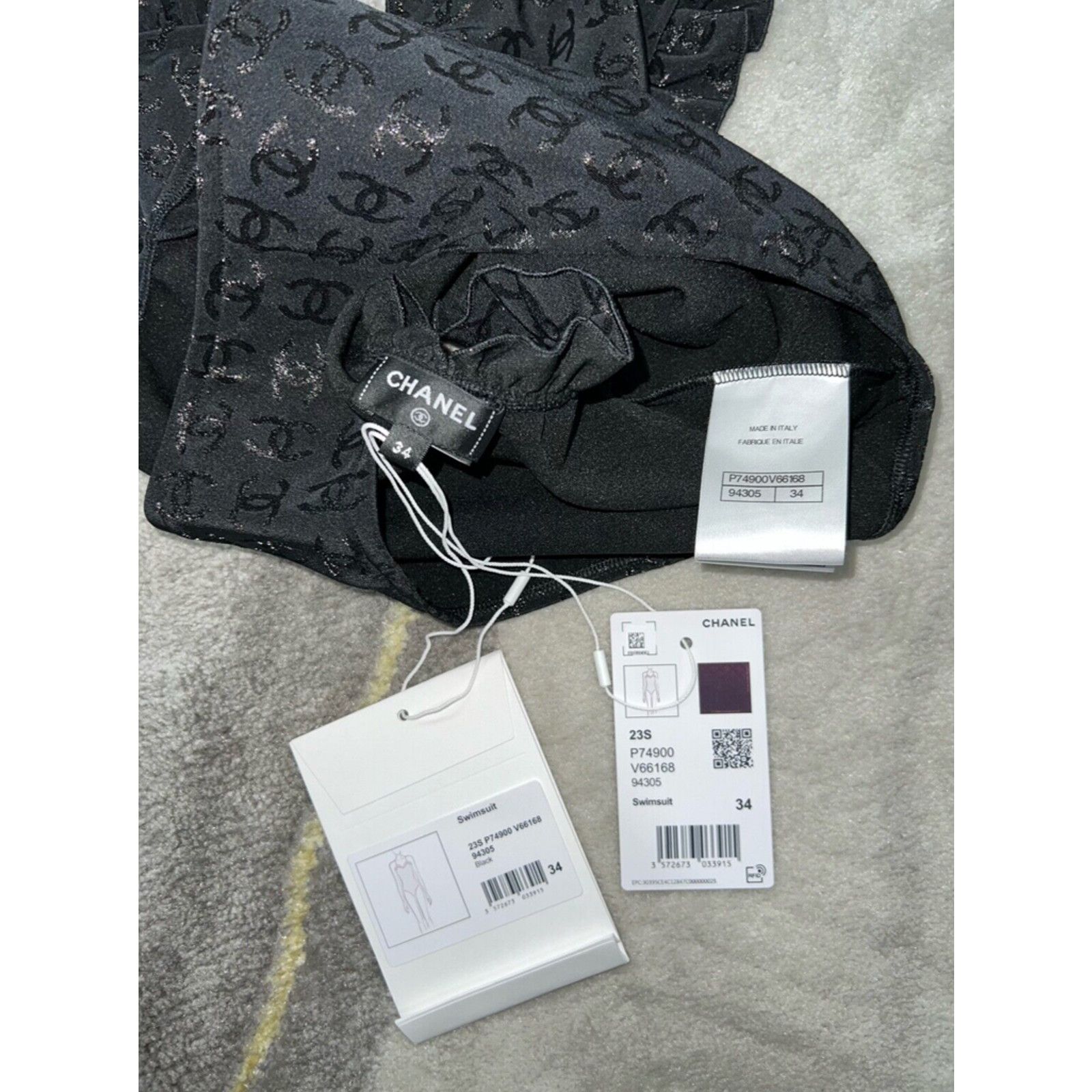 Chanel Chanel 23S One Piece Swim Swimsuit Runway Bathingsuit 34 Size XXS / US 00 / IT 34 - 12 Thumbnail