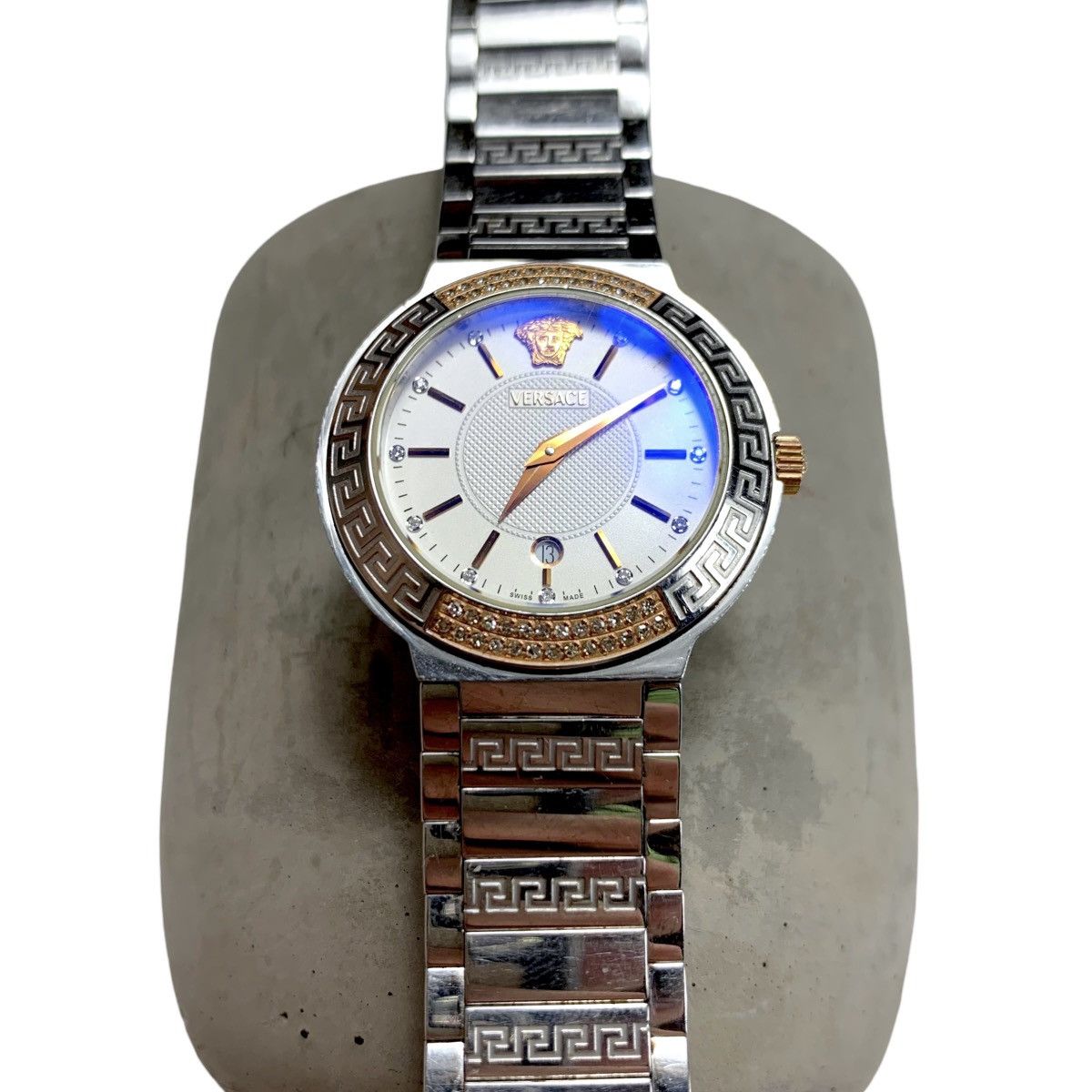 Versace Versace Diamonds Medusa Steel Watch Size ONE SIZE - 4 Thumbnail