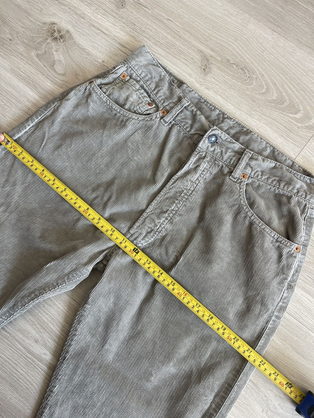 Levi's Vintage Levi’s 551 Velvet Corduroy Pants Jeans Y2K 34/32 Size US 34 / EU 50 - 9 Thumbnail