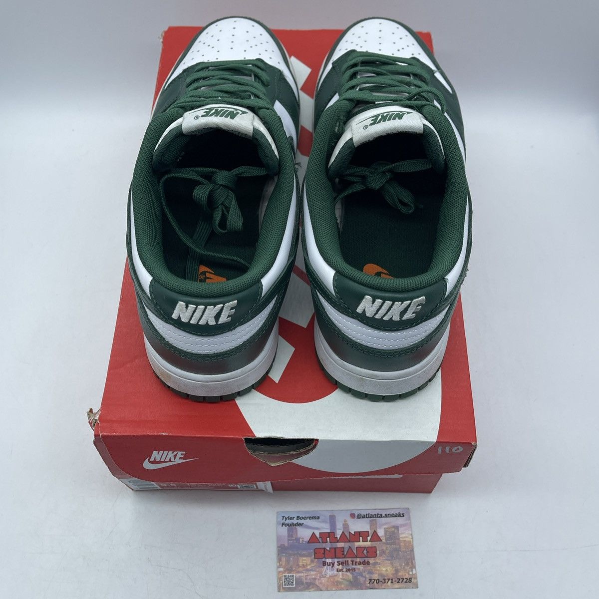 Nike Dunk low Michigan state Size US 8 / EU 41 - 6 Thumbnail