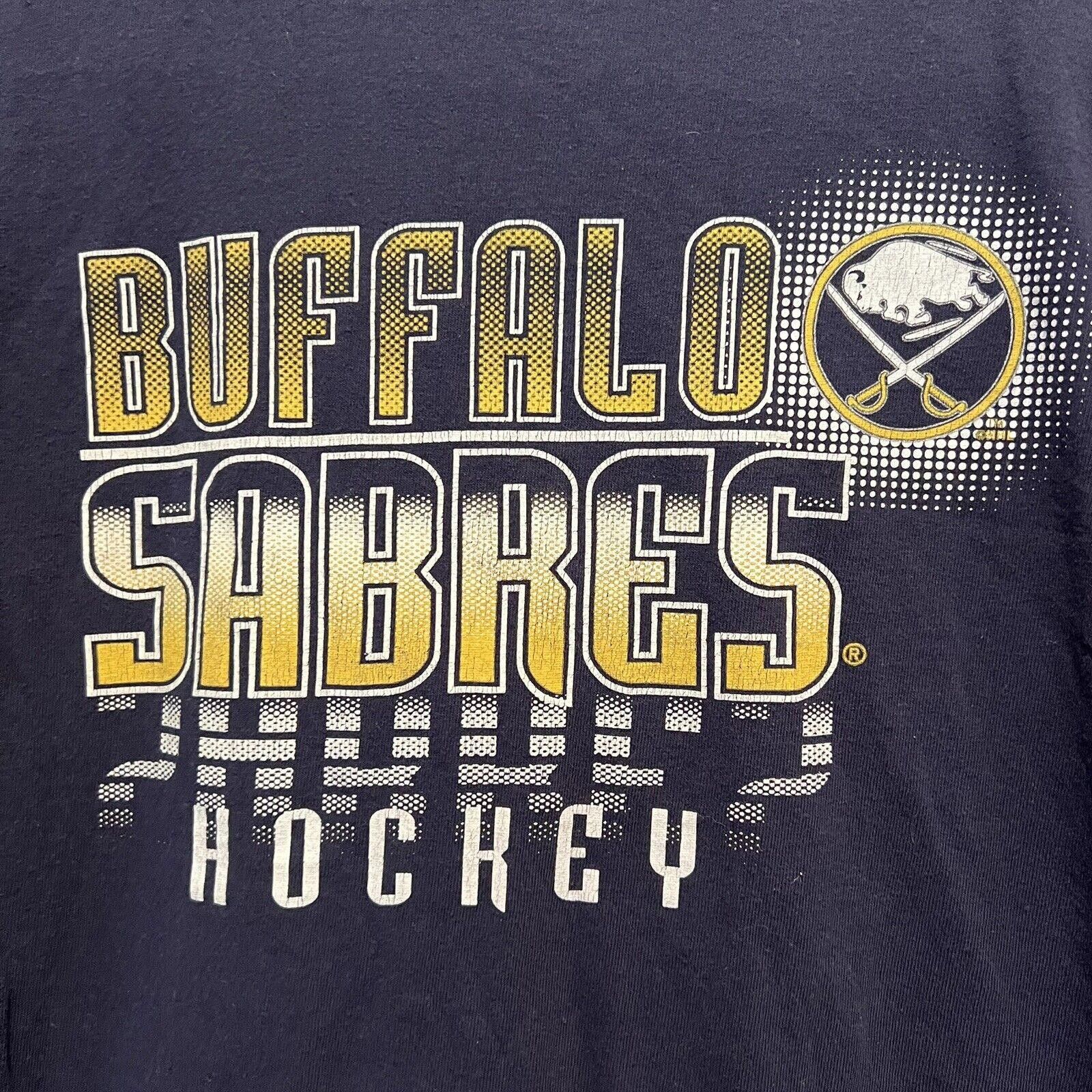 Designer Vintage 90’s Buffalo Sabres Hockey Shirt Size Kid’s Medium Size US M / EU 48-50 / 2 - 3 Thumbnail