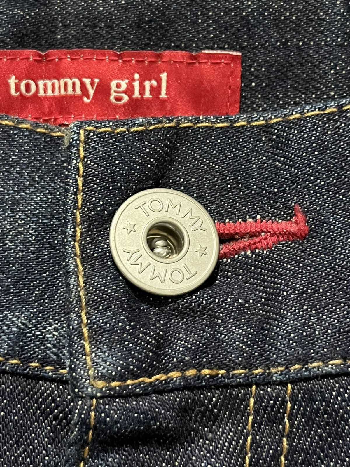 Tommy Jeans Tommy Girl Blue Jeans Flare Size 31" - 5 Thumbnail