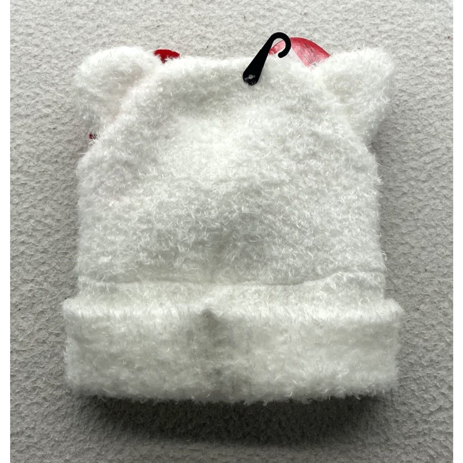 Vintage NWT Hello Kitty Beanie Adult OSFM Big Kid Teenager Fuzzy Soft Winter Hat Cute Size ONE SIZE - 3 Thumbnail