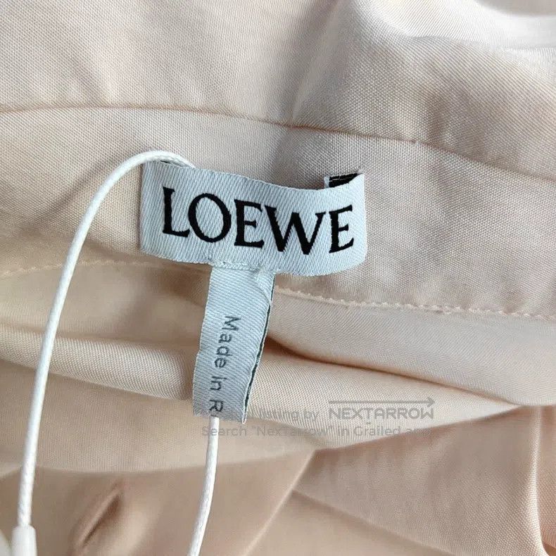 Loewe Loewe Pink Mulberry Silk Long Sleeve Shirt Size XXS / US 00 / IT 34 - 6 Thumbnail