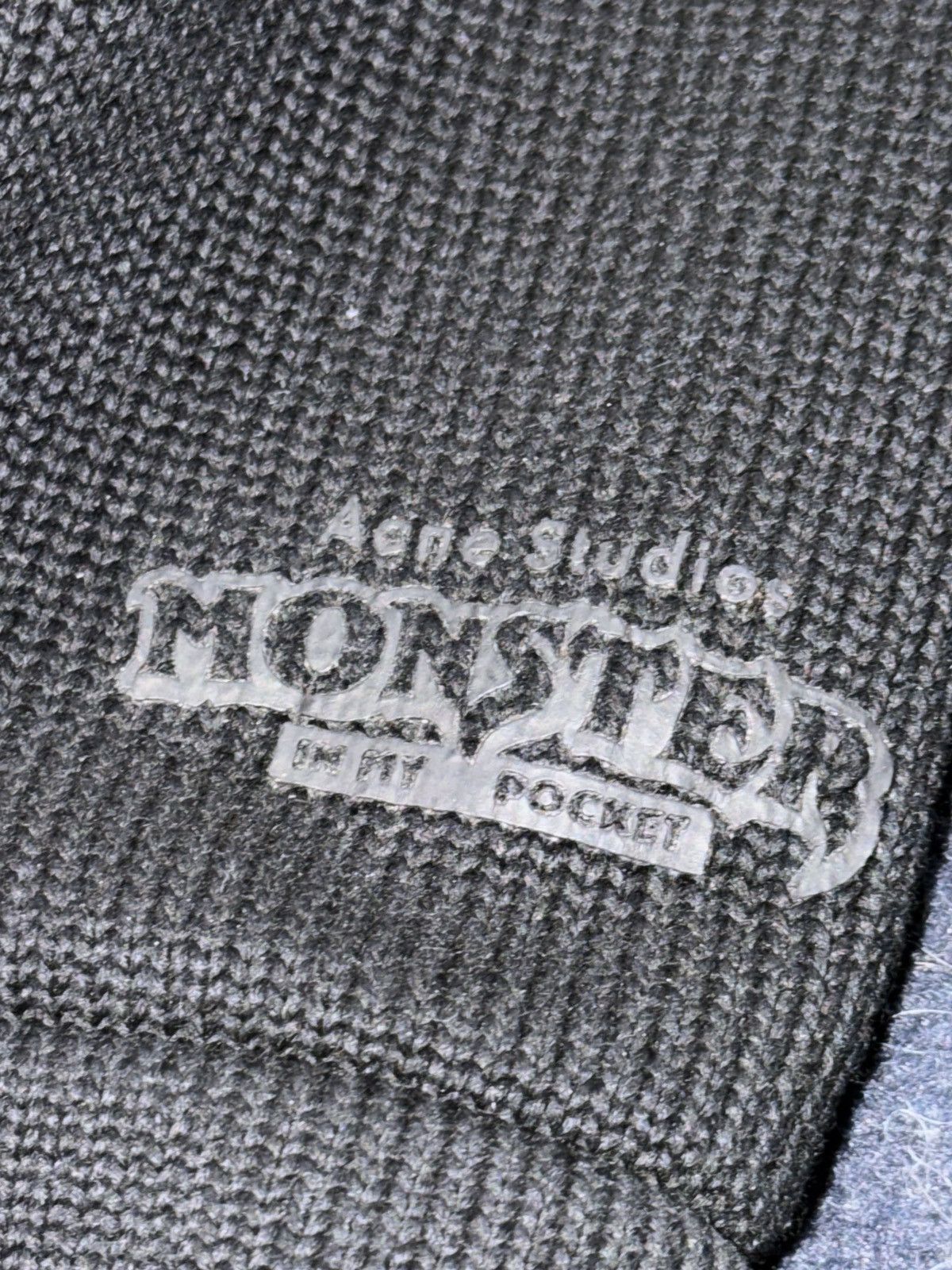 Acne Studios 2020 Acne Studios zombie monster in my pocket sweater wool 🧟 Size US S / EU 44-46 / 1 - 7 Thumbnail