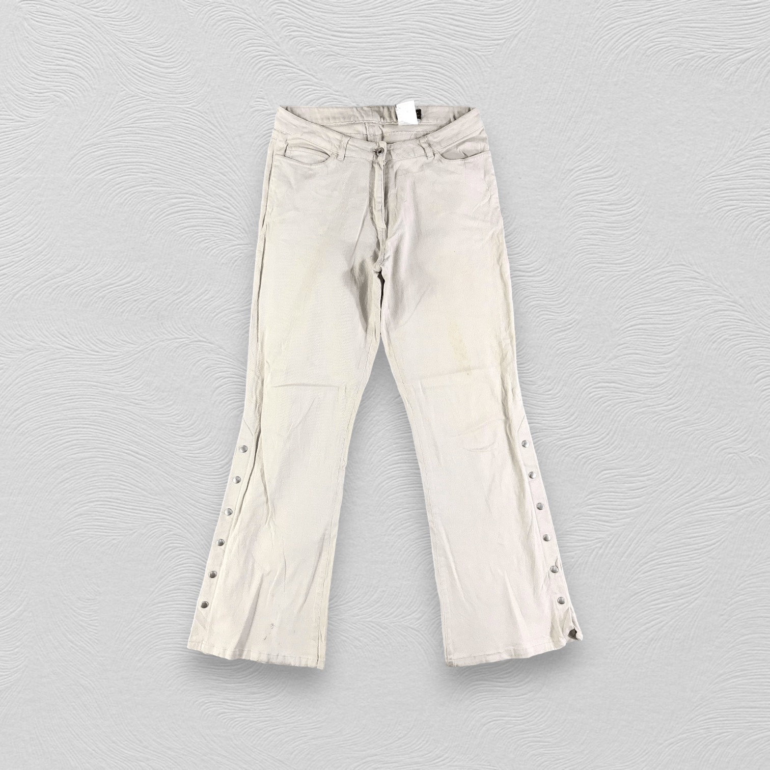 Japanese Brand Vintage Japanese Brand Flared Pants KJ2125 Size US 29 - 1 Thumbnail