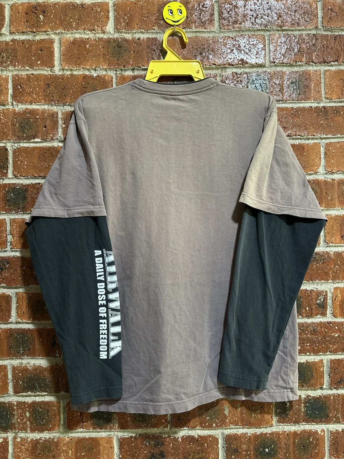 Airwalk Vintage Airwalk Skateboard Grunge Long Sleeve Faded tee Size US M / EU 48-50 / 2 - 8 Thumbnail