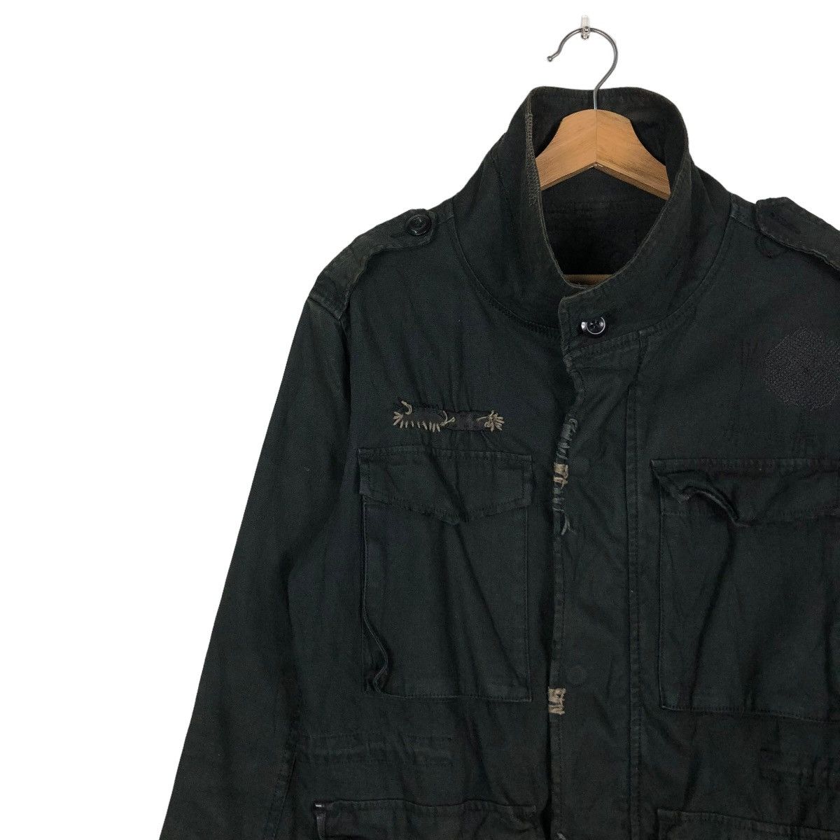 Hysteric Glamour 🔥VINTAGE BIKER JACKET PARACHUTE BONDAGE DESIGN ISSEY MIYAKE Size US M / EU 48-50 / 2 - 7 Thumbnail