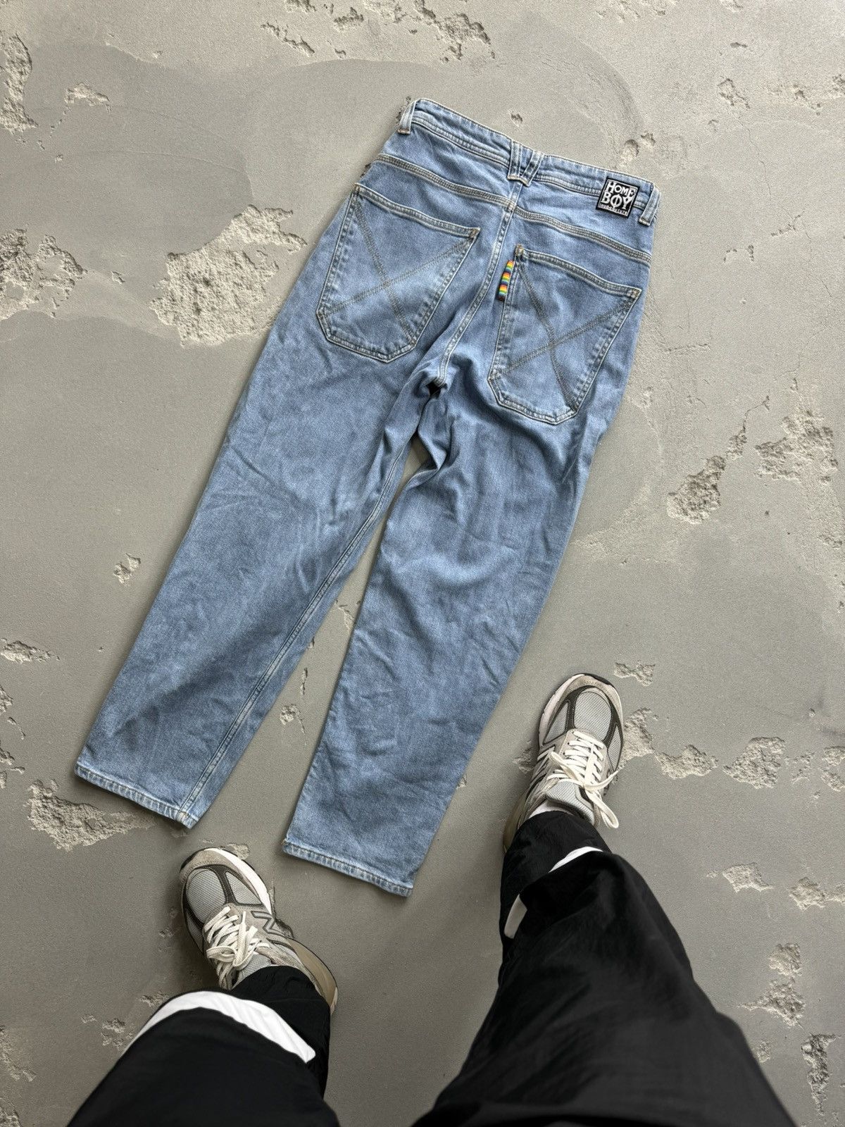 HOMME BOY CO. × Vintage Home Boy Baggy Jeans Size US 28 / EU 44 - 2 Thumbnail