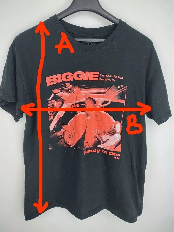 Vintage The Notorious B.I.G Ready To Die 1994 T-Shirt Size L Size US L / EU 52-54 / 3 - 9 Thumbnail