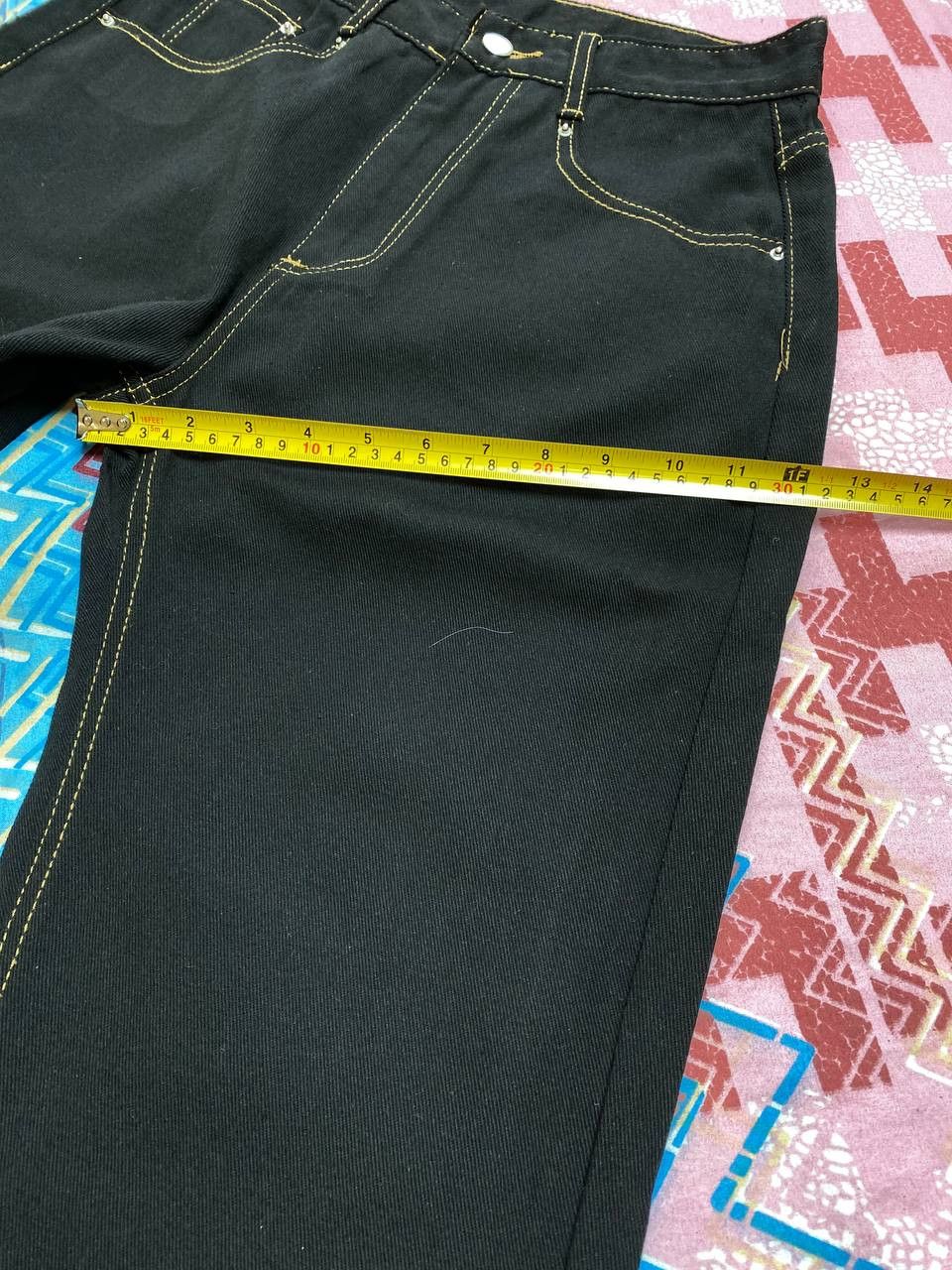 Japanese Brand × Vintage 90's LAGUNA BEACH CRAZY RETRO PUNK Y2K SKULL LOGO JEANS Size US 30 / EU 46 - 12 Thumbnail