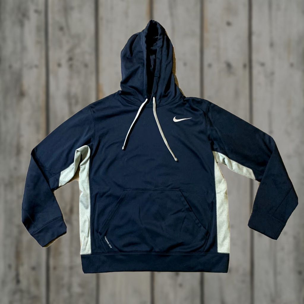 Nike Nike Mens Blue Hoodie Medium Therma Fit Sweatshirt Size US M / EU 48-50 / 2 - 1 Thumbnail