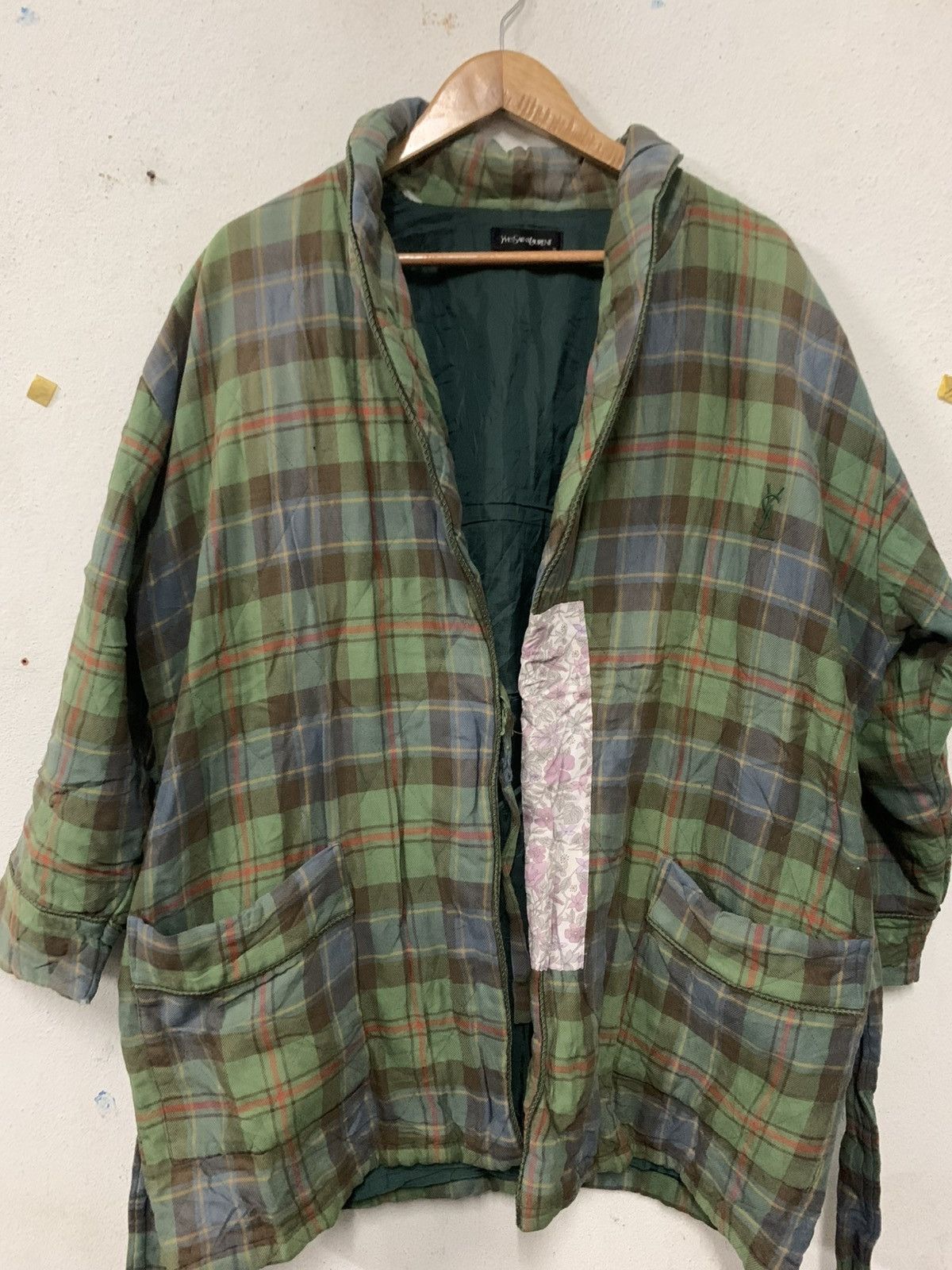 Vintage × Yves Saint Laurent Rare Ysl Kimono Vintage Size US S / EU 44-46 / 1 - 1 Thumbnail