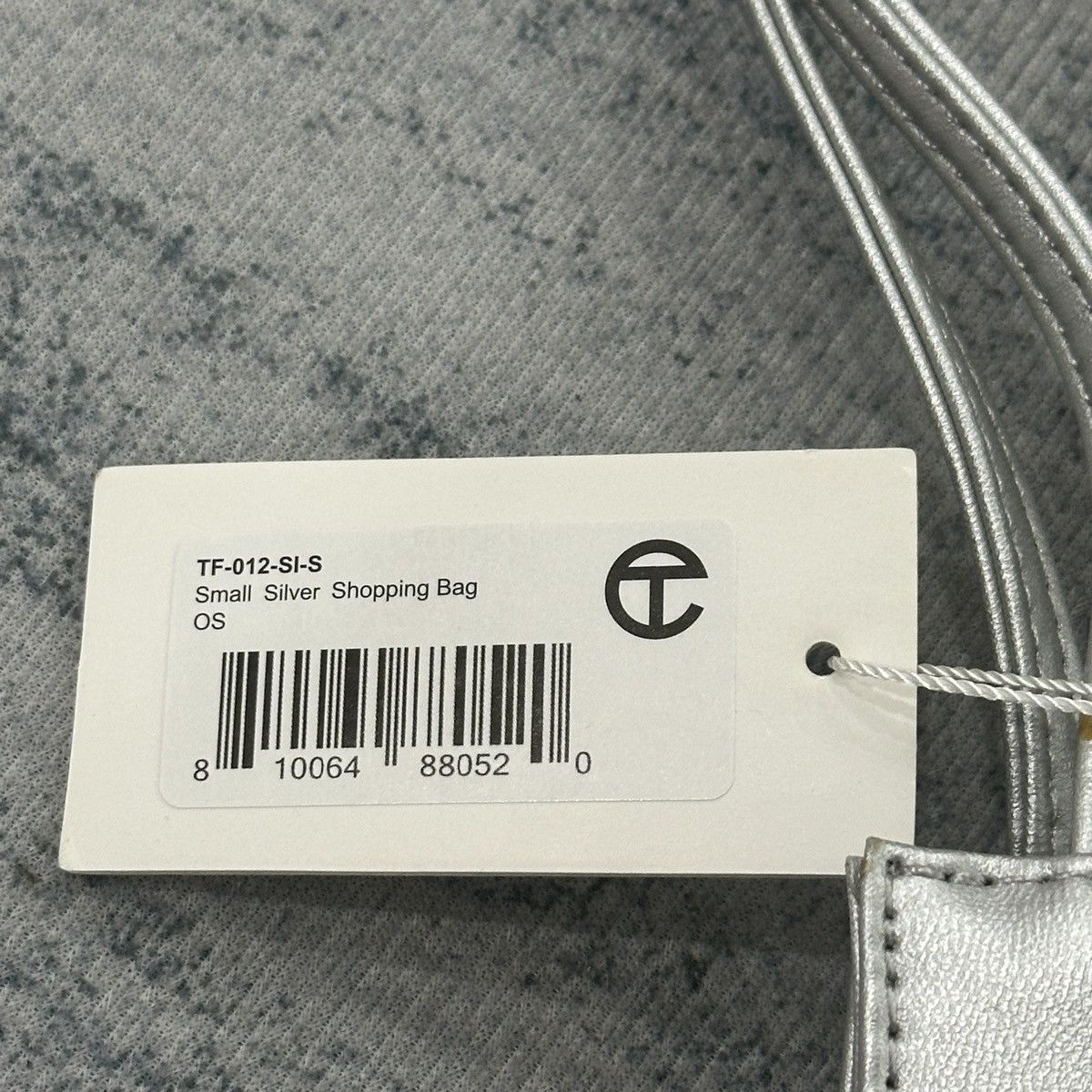 Telfar TELFAR SMALL SHOPPING BAG SILVER Size ONE SIZE - 11 Thumbnail