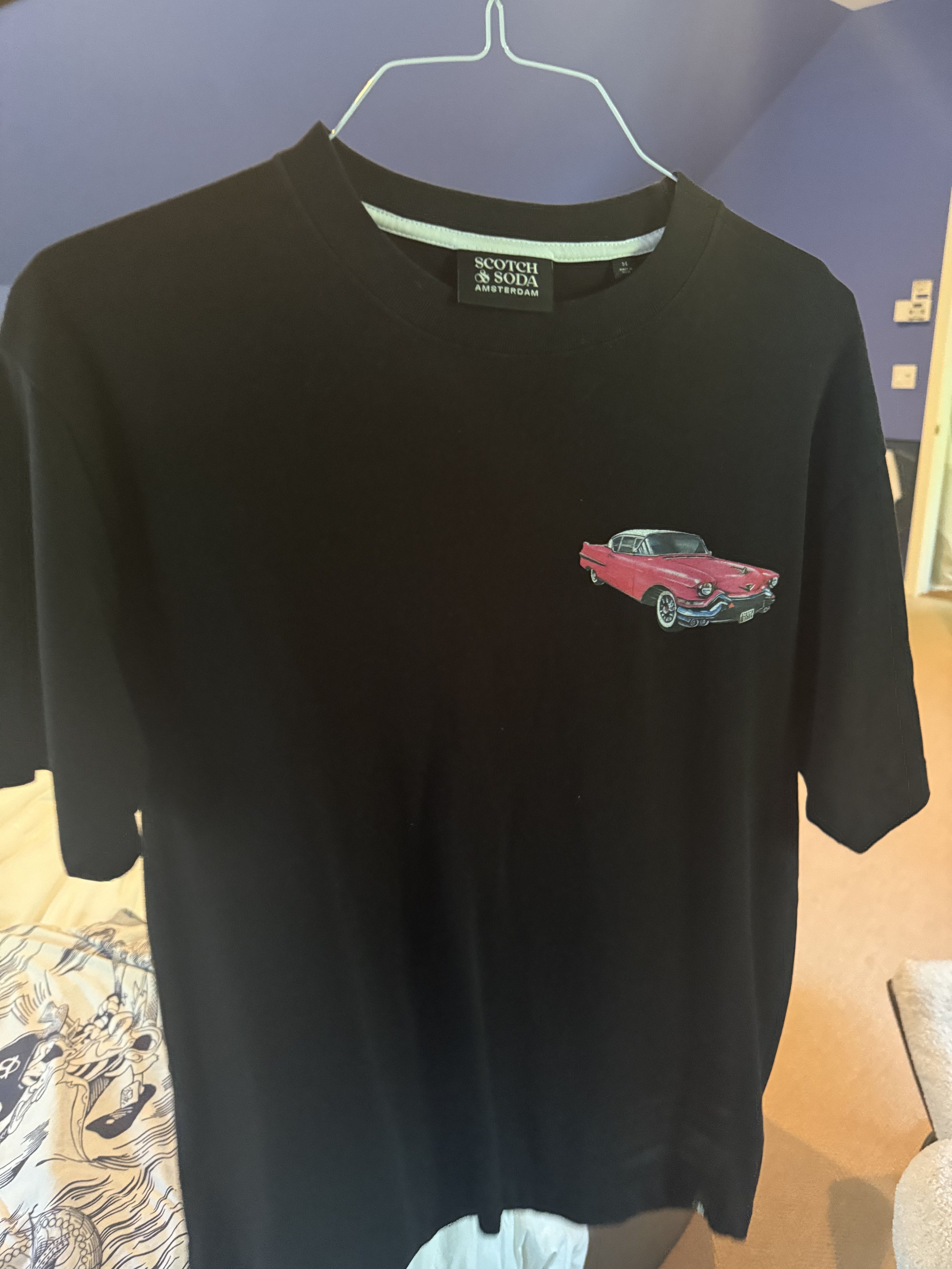 Scotch & Soda Scotch & Soda Vintage Tee - Classic Car print Size US M / EU 48-50 / 2 - 1 Thumbnail
