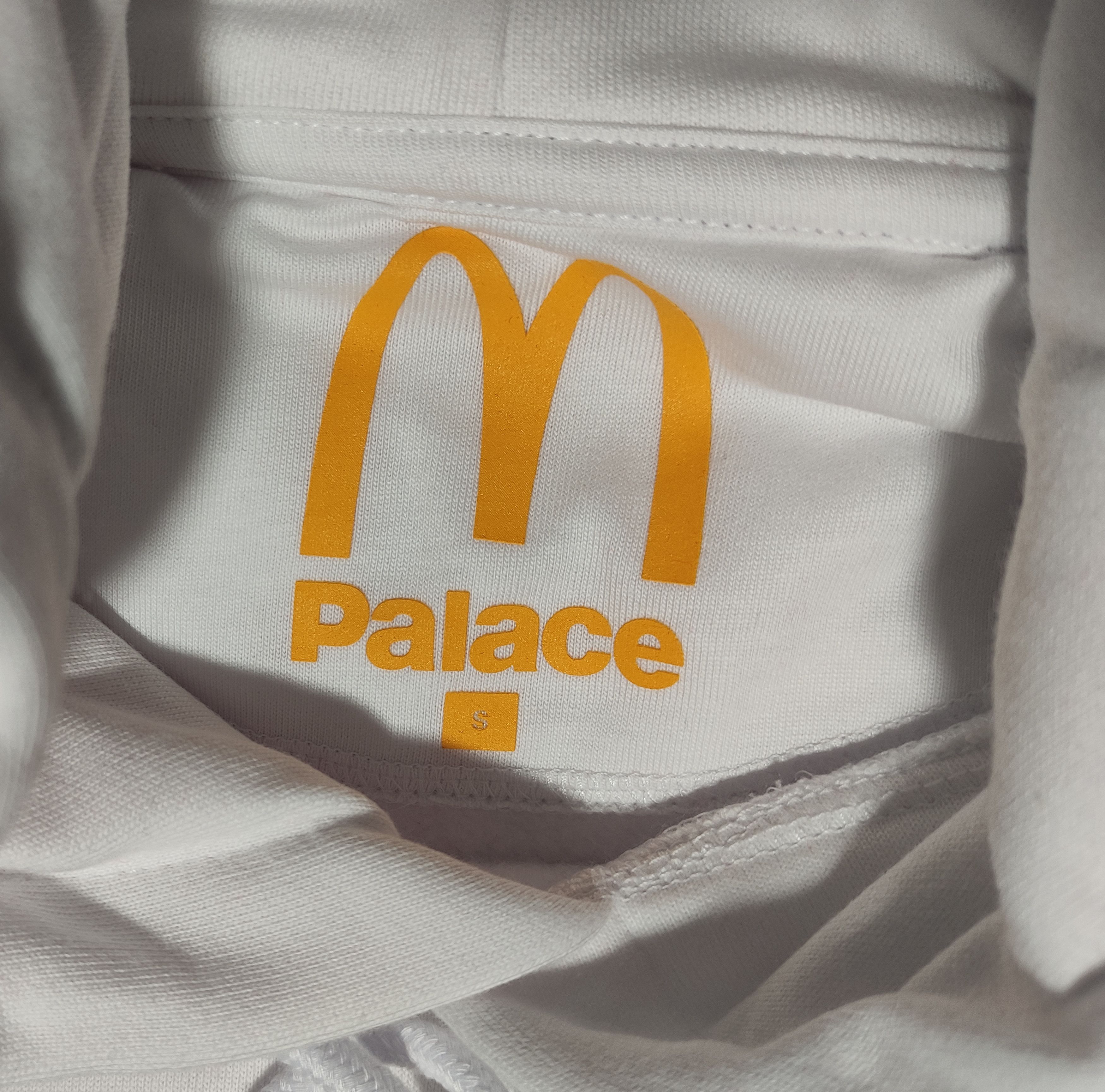 Palace Palace X McDonald's LOGO HOOD WHITE SIZE S Size US S / EU 44-46 / 1 - 5 Thumbnail