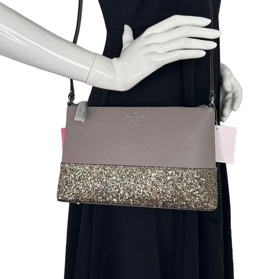 Kate Spade Kate Spade Greta Court Glitter Ramey Cityscape Crossbody Bag Size ONE SIZE - 8 Thumbnail