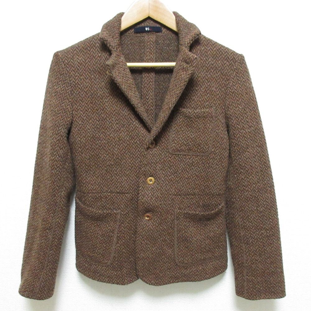 Other 45 45R Tweed Herringbone Jacket Textile Outerwear DUTY FREE for USA Size ONE SIZE - 1 Thumbnail