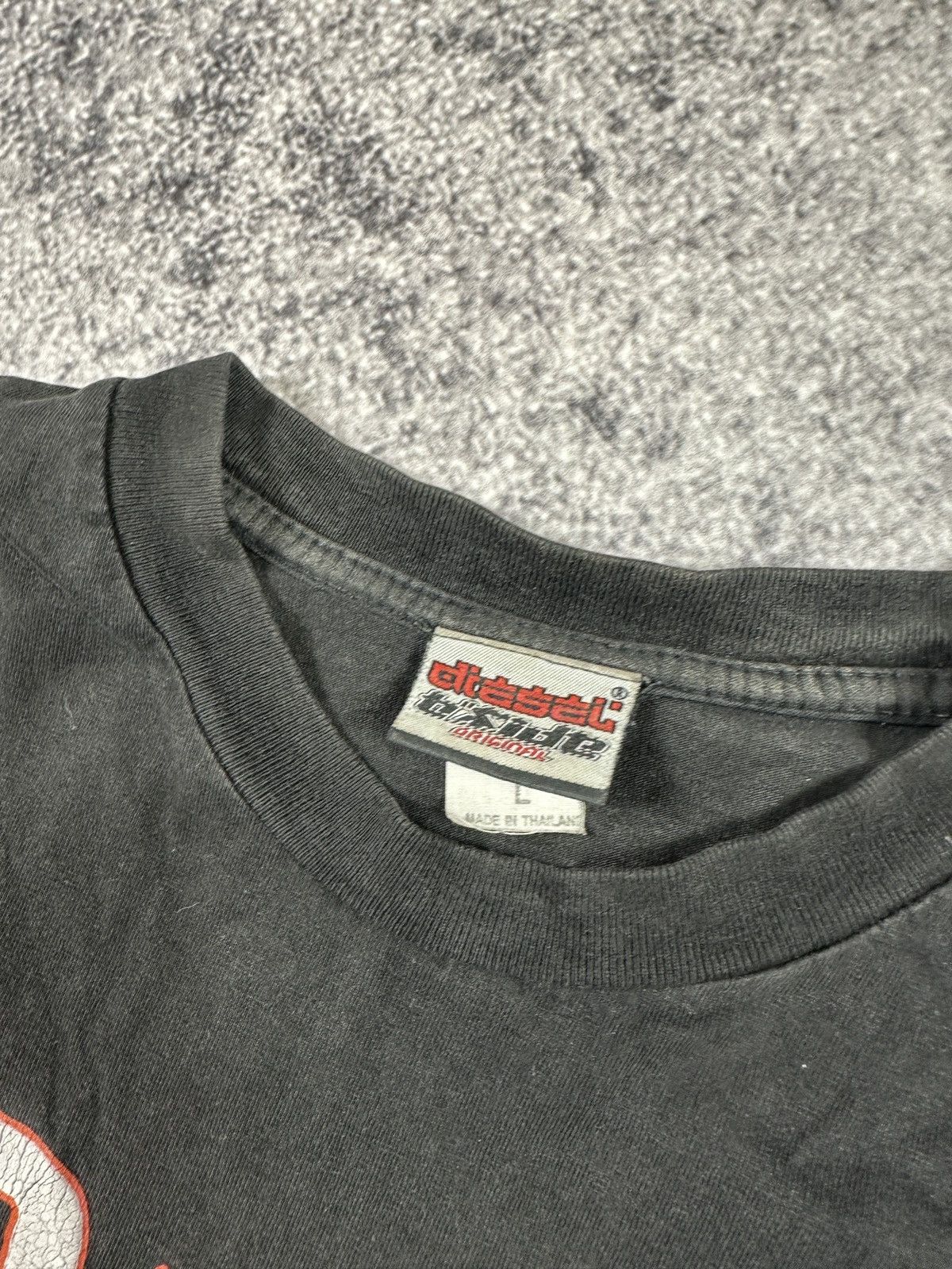 Diesel Y2K Vintage Diesel Big Logo Streetwear Avant Garde Rare VTg Size US L / EU 52-54 / 3 - 3 Thumbnail