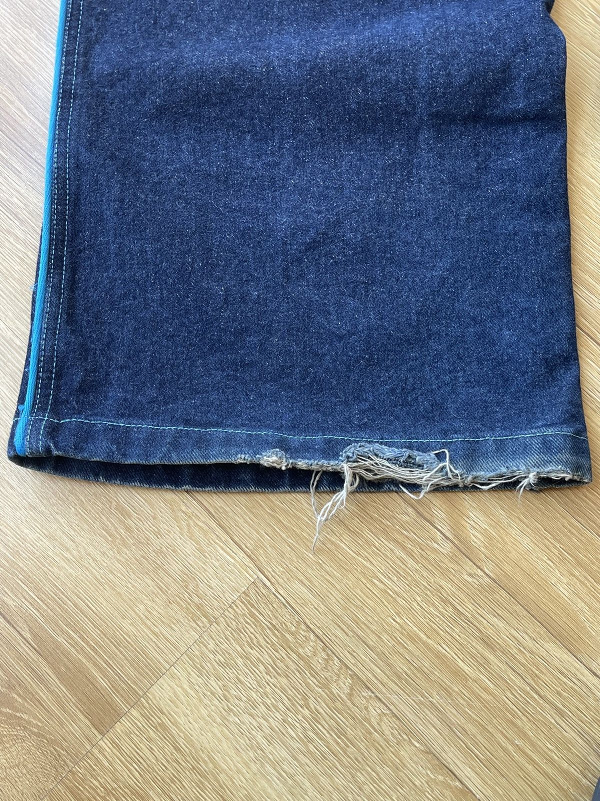 JNCO JNCO Style Resina Baggy Denim Jeans Wide Leg Y2K HipHop 90s Size US 30 / EU 46 - 7 Thumbnail
