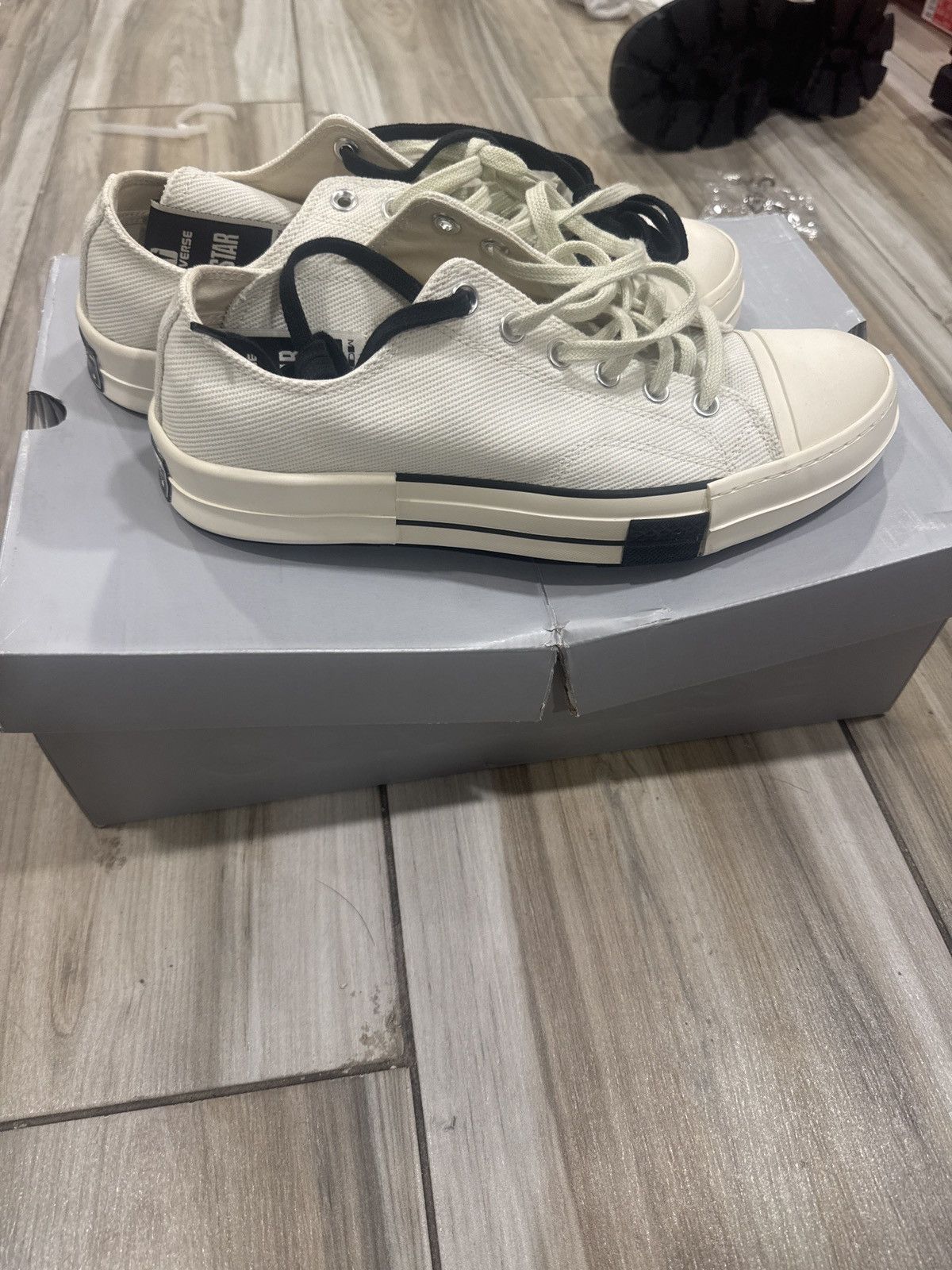Converse × Rick Owens Drkshdw drkstar rick owens converse Size US 10.5 / EU 43-44 - 9 Thumbnail