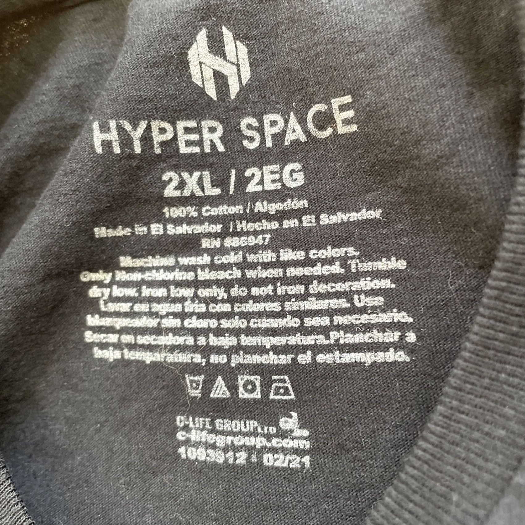 NASA HYPER SPACE NASA Shirt Men 2XL Black Neon Pink Astronaut Color Rave Graphic XXL Size US XXL / EU 58 / 5 - 7 Thumbnail
