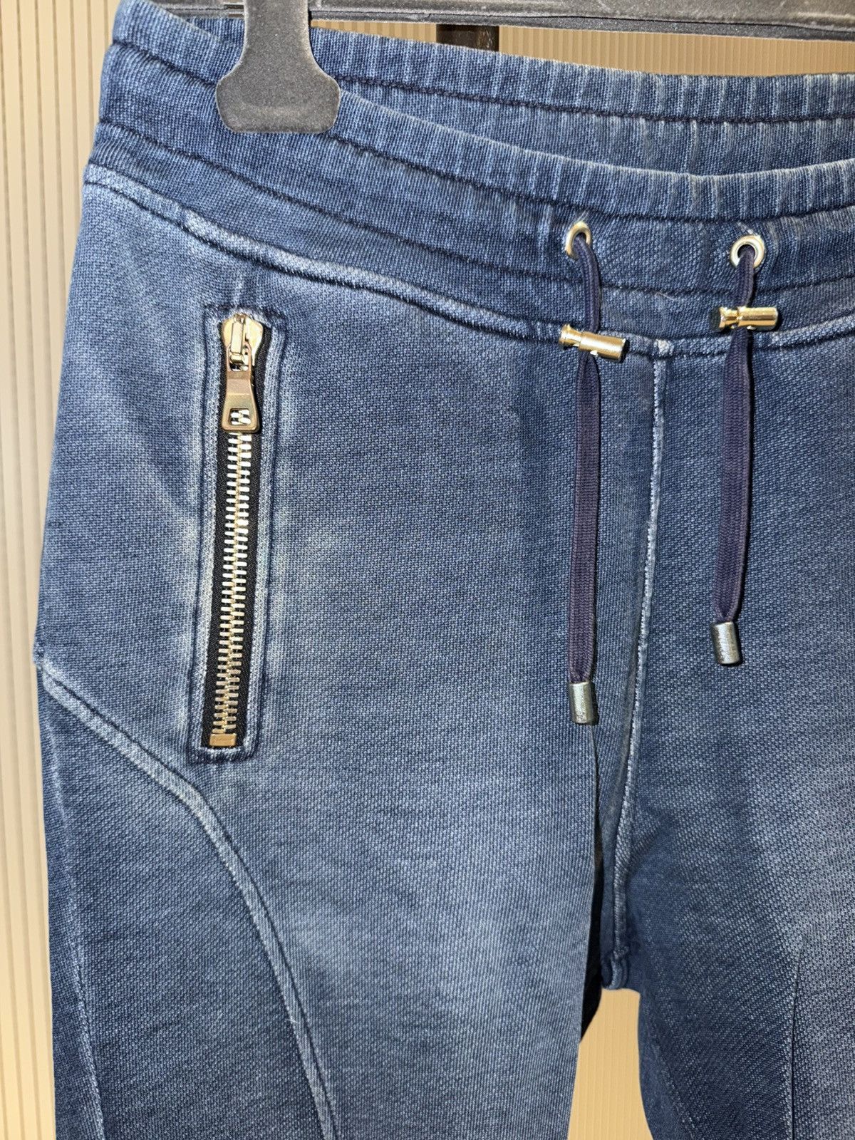 Balmain Balmain Denim Joggers Pants Size US 30 / EU 46 - 3 Thumbnail