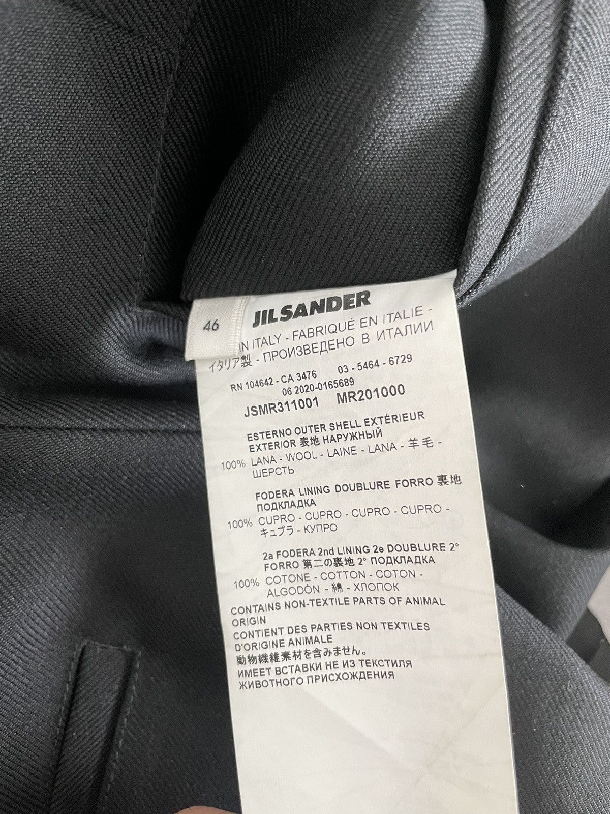 Jil Sander Jill Sander Wool Pleated Work Pant Size US 30 / EU 46 - 5 Thumbnail