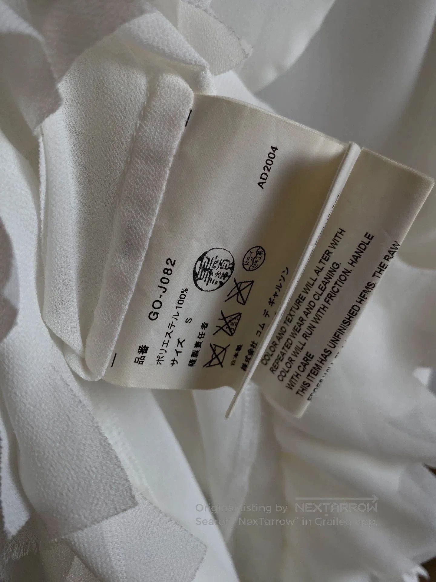 Comme des Garcons COMME des GARCONS Vintage Sheer Top. Size M / US 6-8 / IT 42-44 - 9 Thumbnail