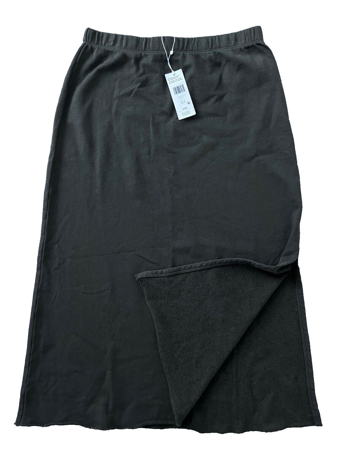 Eileen Fisher Eileen Fisher Organic Cotton French Terry Skirt Seaweed Size 24" / US 00 / IT 34 - 4 Thumbnail