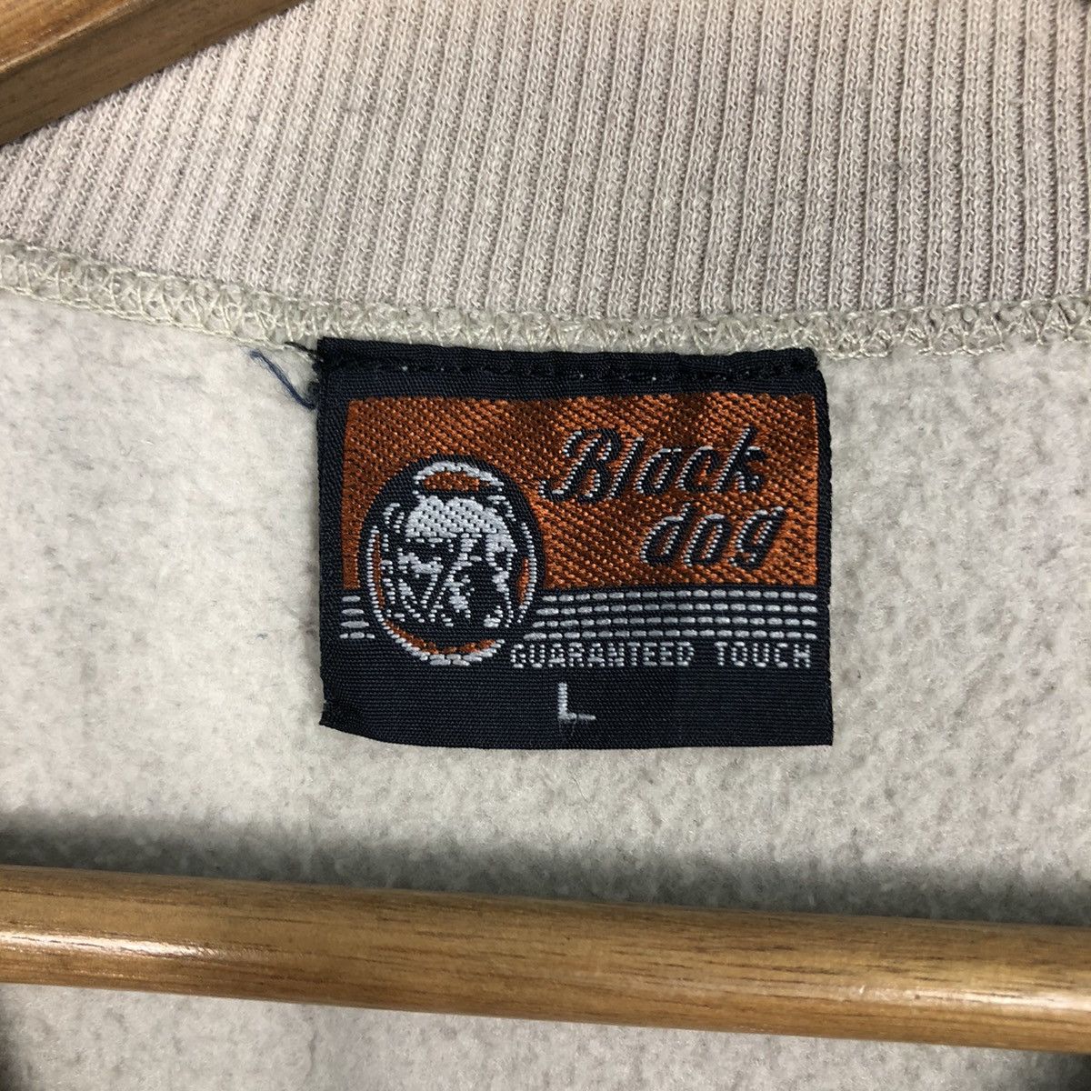 Japanese Brand 📌Vintage Sweatshirt Black Dog Big Logo Design Issey Miyake Size US L / EU 52-54 / 3 - 14 Thumbnail