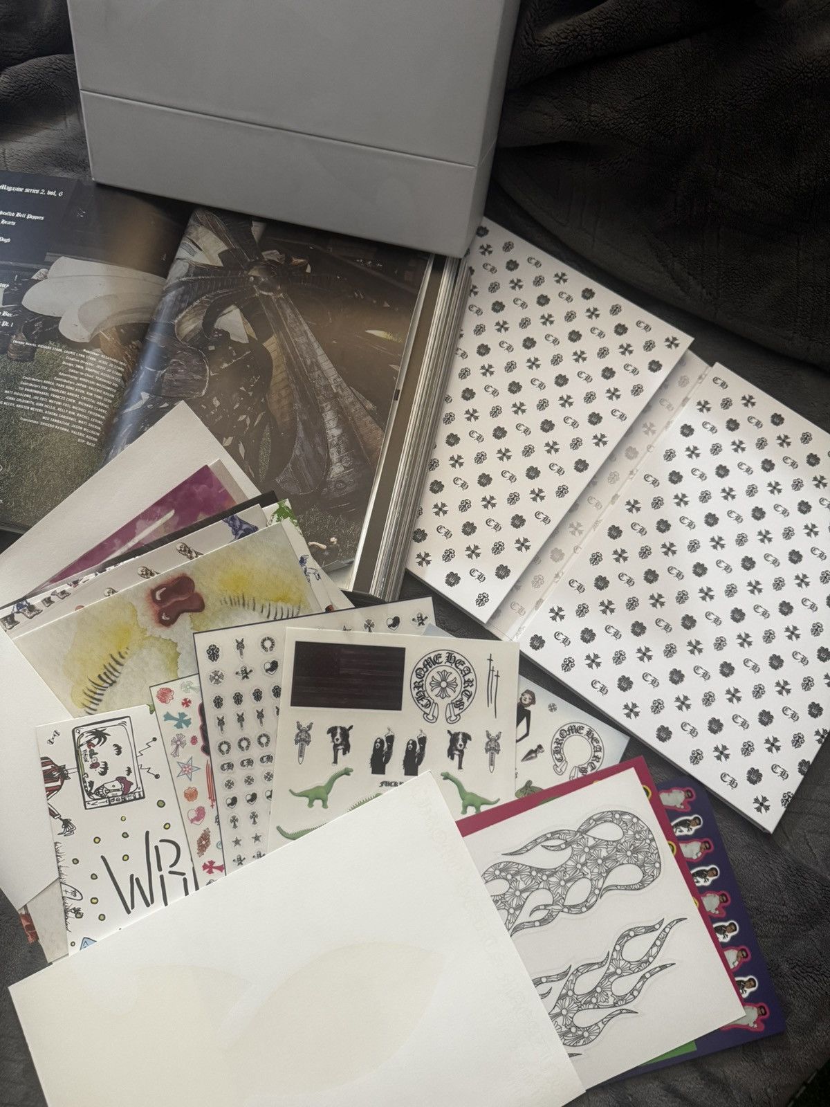 Chrome Hearts Chrome hearts magazine series 2 volume 1-7 box set