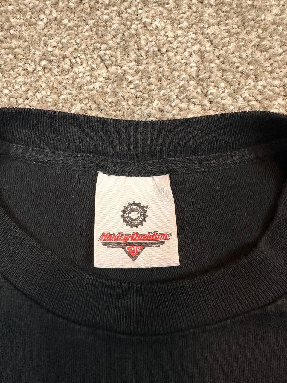 Harley Davidson Vtg 90s Harley Davidson Cafe Las Vegas T-Shirt Size US XXL / EU 58 / 5 - 5 Thumbnail