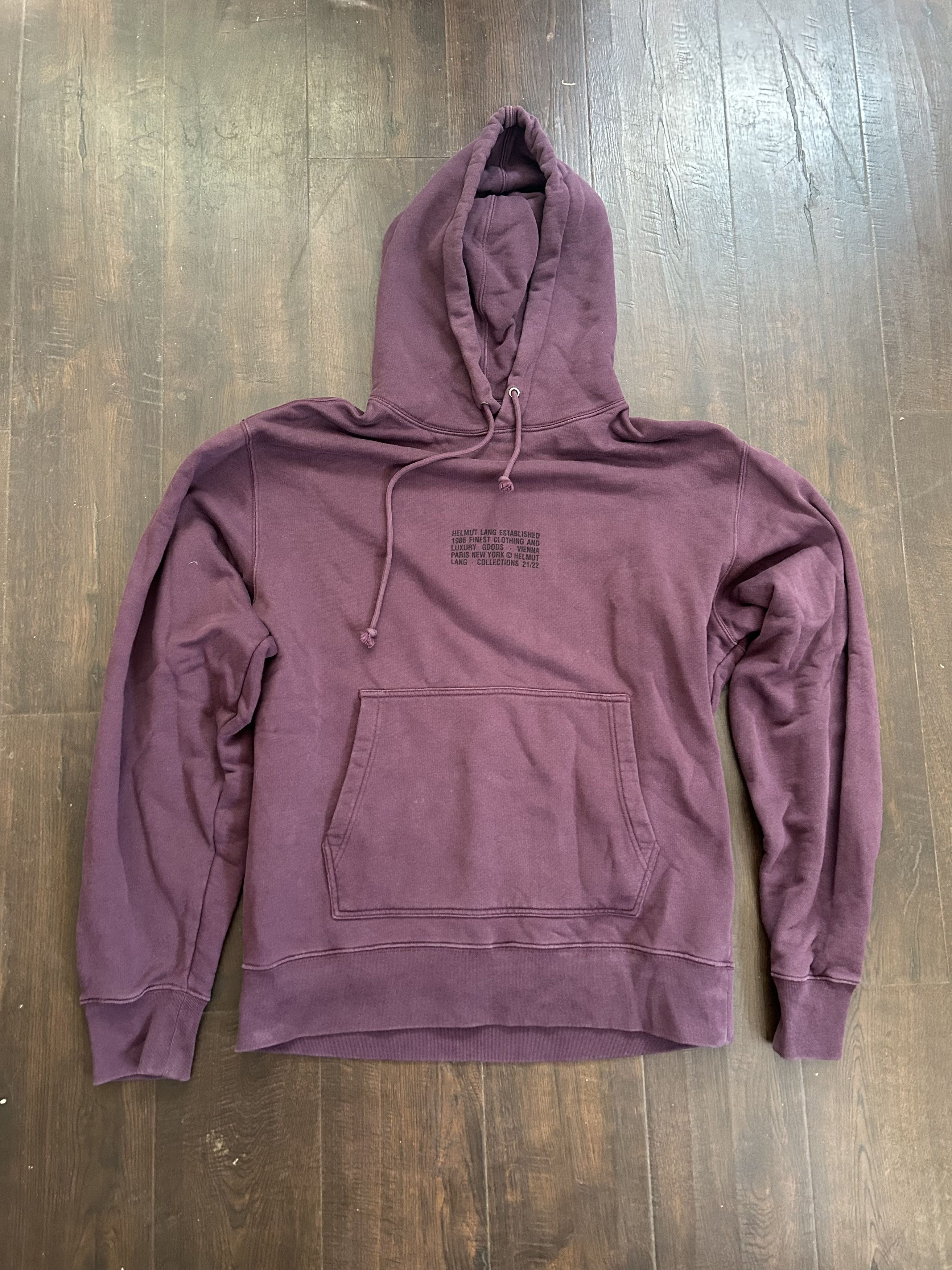 Helmut Lang Helmut Lang Men's Hoodie Size: L Size US L / EU 52-54 / 3 - 1 Thumbnail