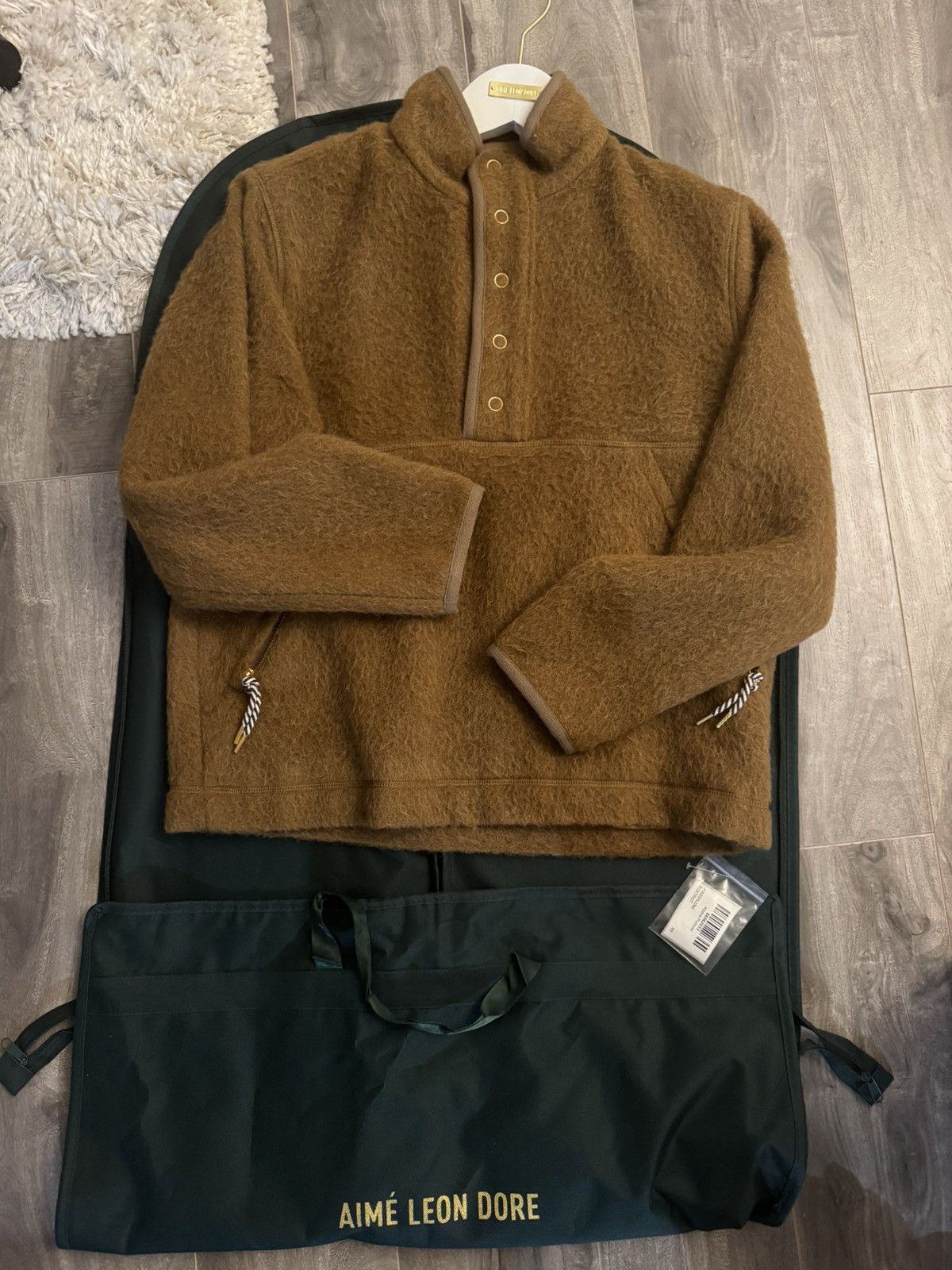 Aime Leon Dore Aime Leon Dore Fleece Foxtrot Alpaca Pullover Size US XS / EU 42 / 0 - 2 Thumbnail
