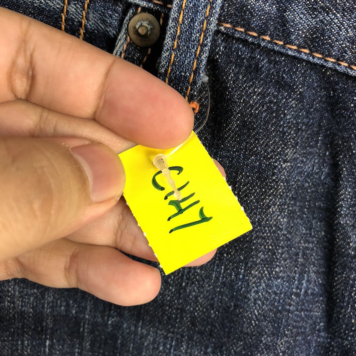 Levi's DL Classic Levis 502 Blue Denim Pants #C147 Size US 28 / EU 44 - 10 Thumbnail